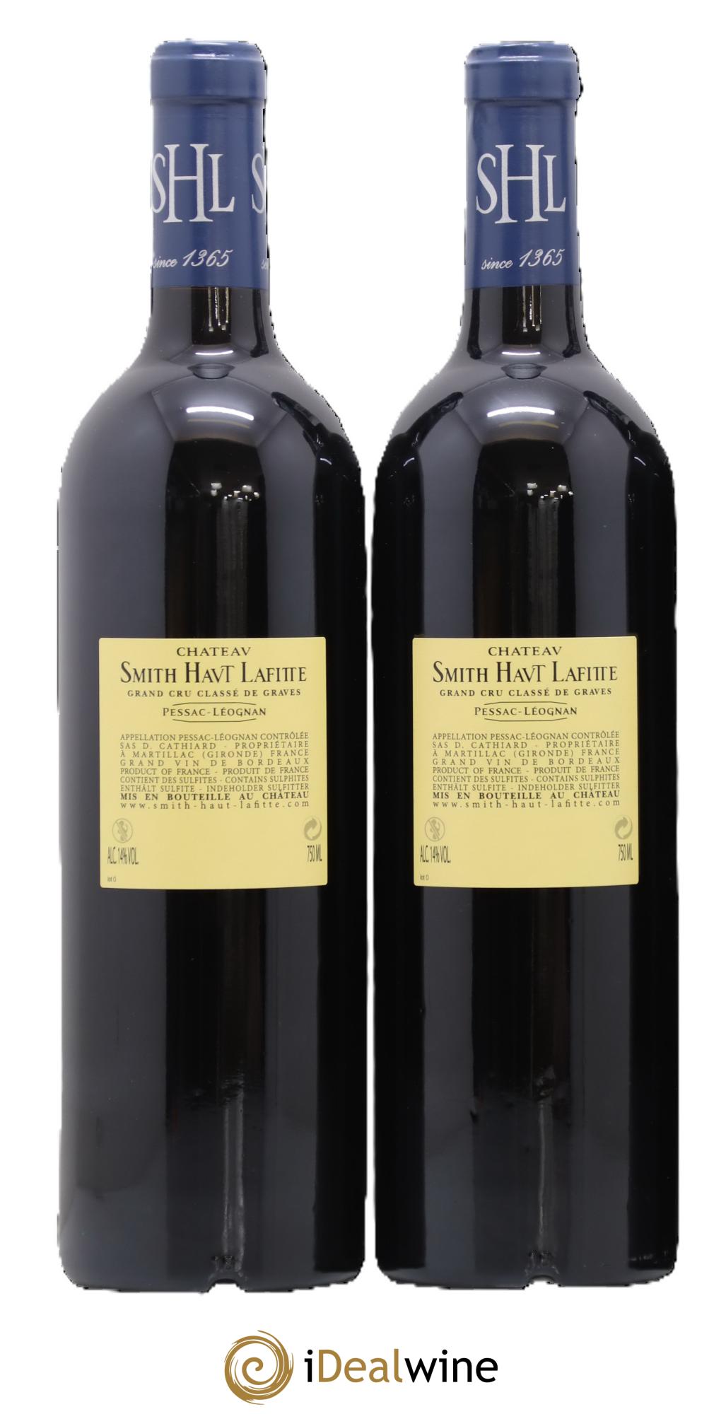 Château Smith Haut Lafitte Cru Classé de Graves  2017 - Lot de 2 bouteilles - 1