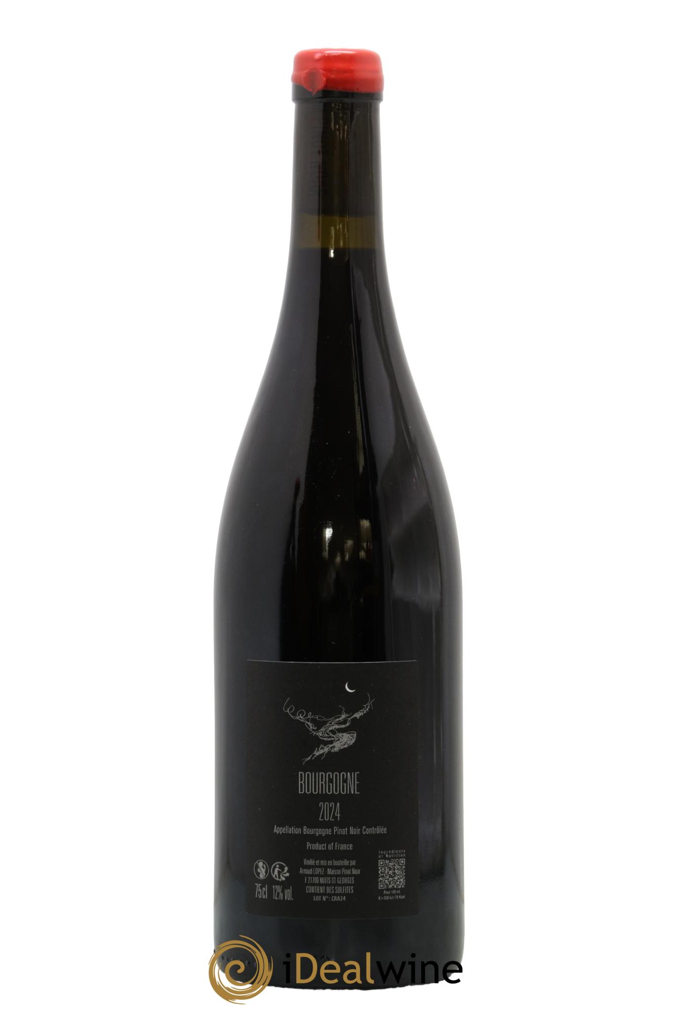 Bourgogne Craies Arnaud Lopez 2024 - Lot de 1 bouteille - 1
