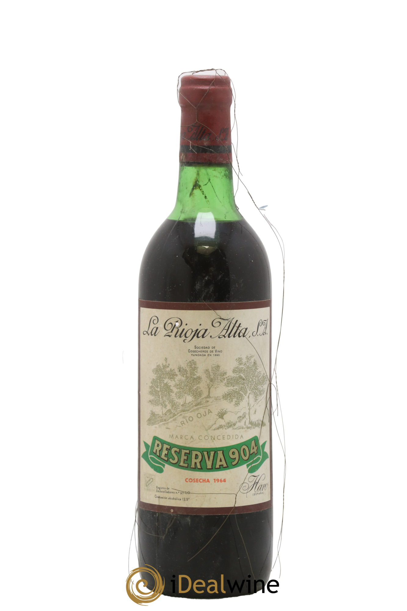 Rioja DOCA Reserva 904 La Rioja Alta 1964 - Lot of 1 bottle - 0