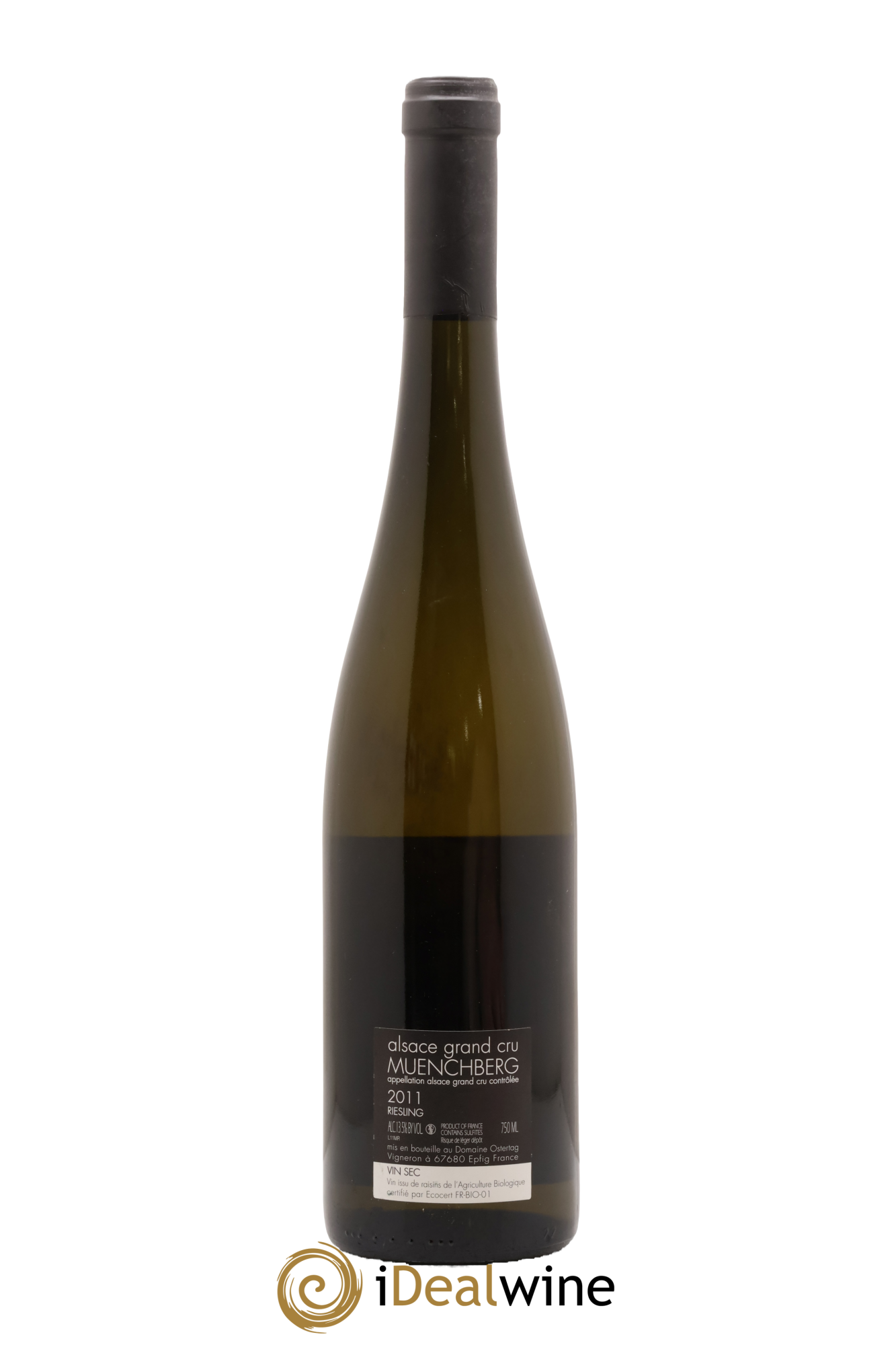 Alsace Riesling Grand Cru Muenchberg Ostertag (Domaine) 2011 - Lot de 1 bouteille - 1