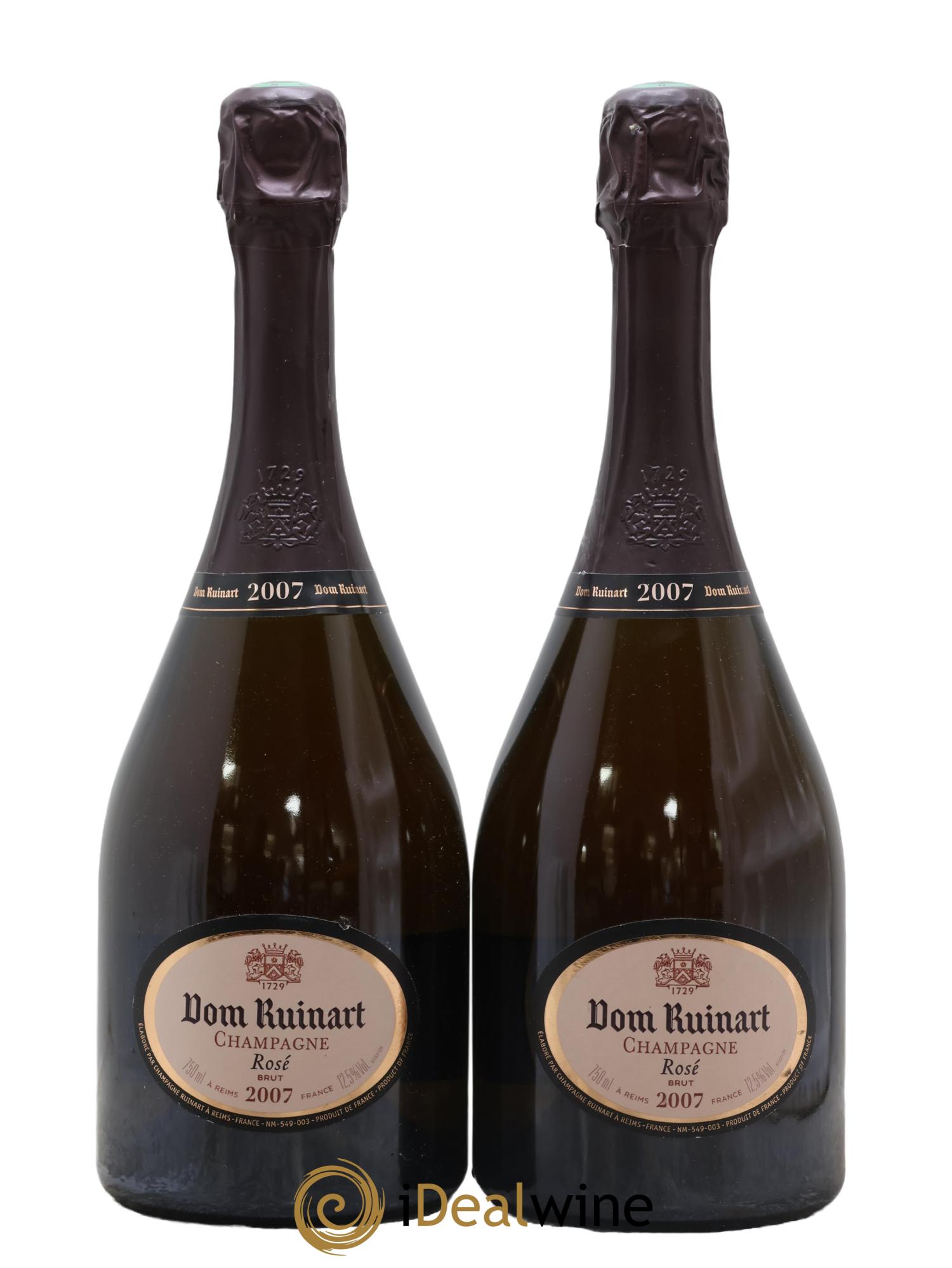 Dom Ruinart Brut Ruinart 2007 - Lot de 2 bouteilles - 0