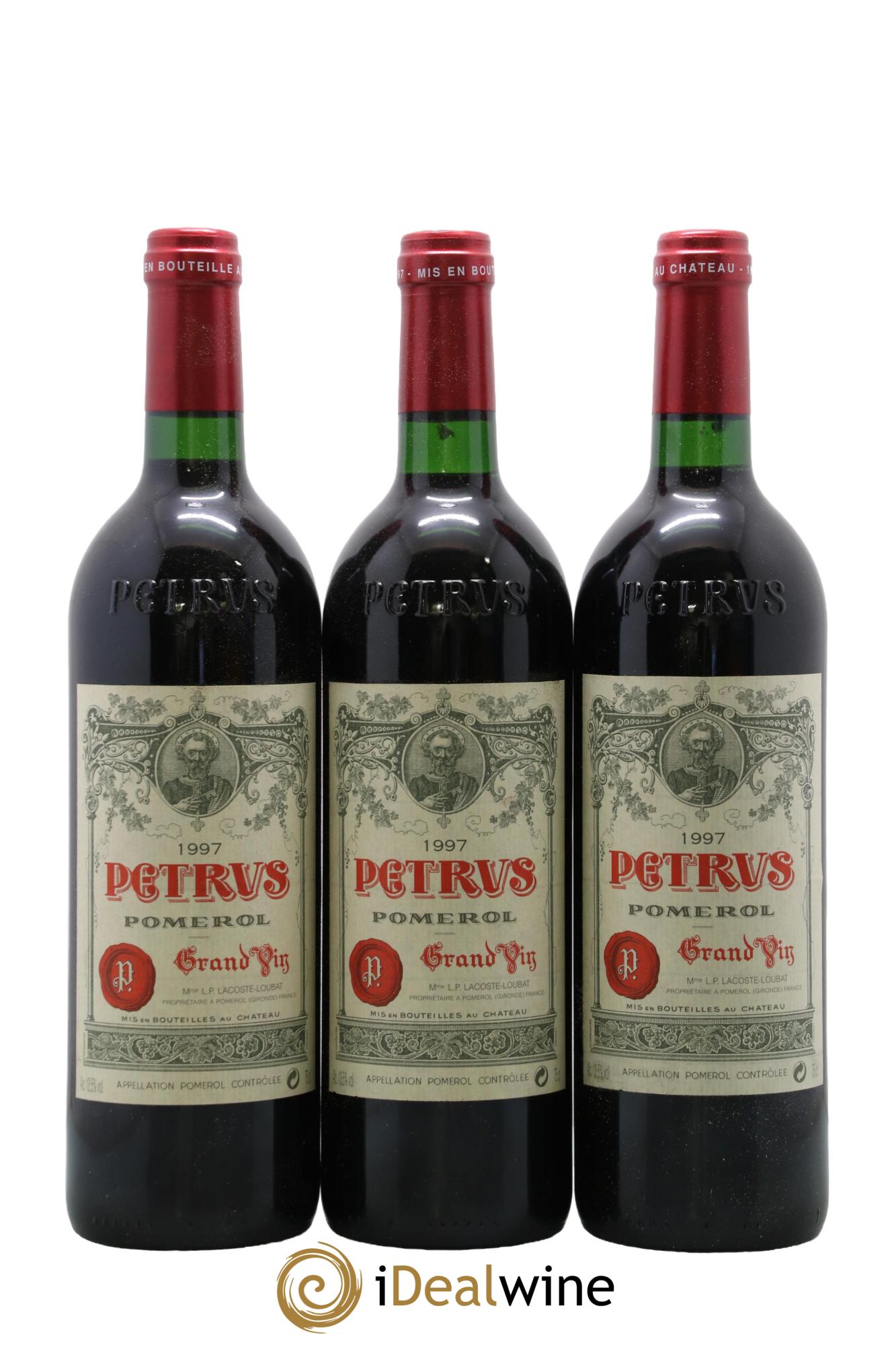 Petrus 1997 - Lot of 6 bottles - 2