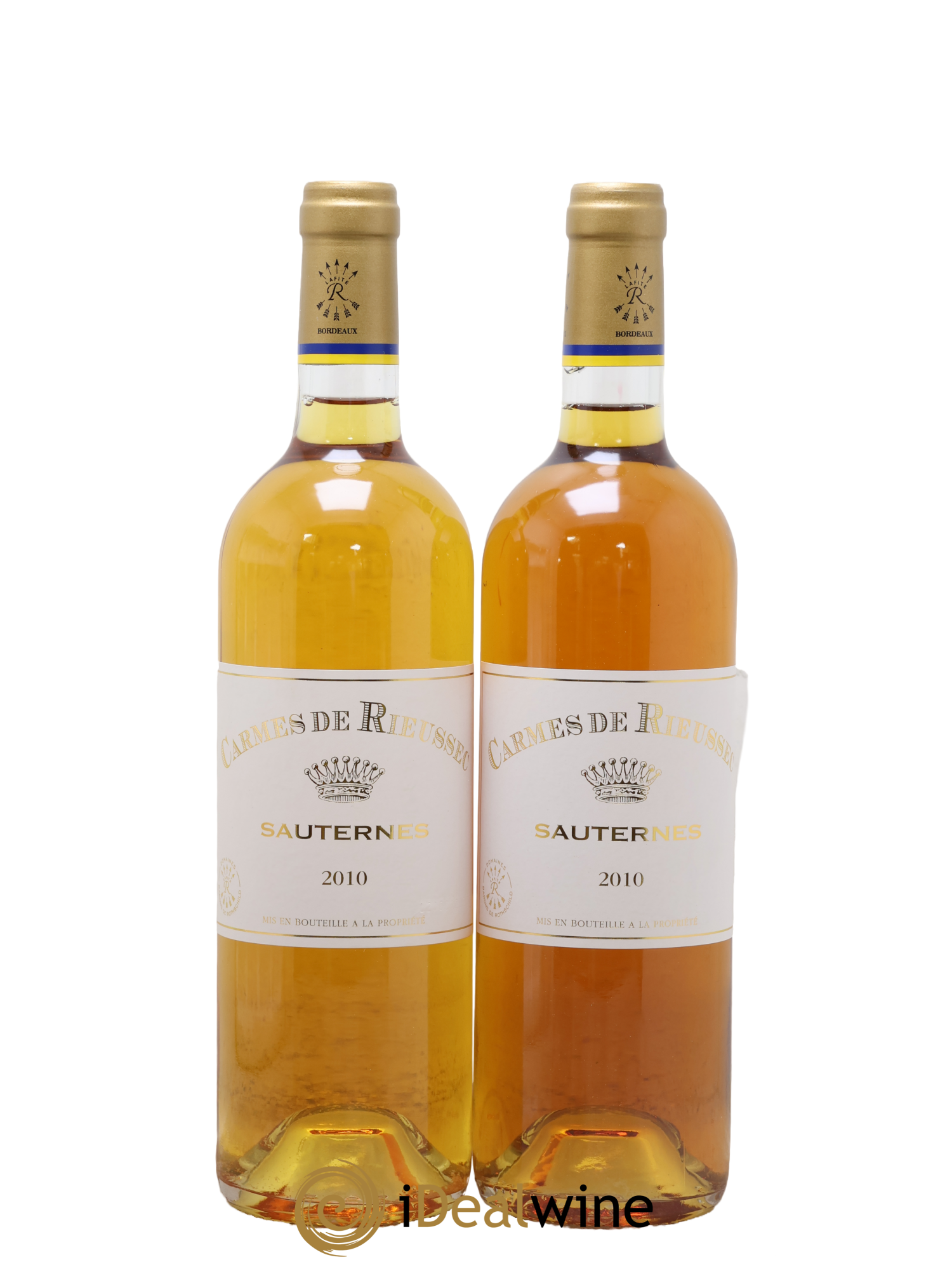 Carmes de Rieussec 2010 - Posten von 2 Flaschen - 0