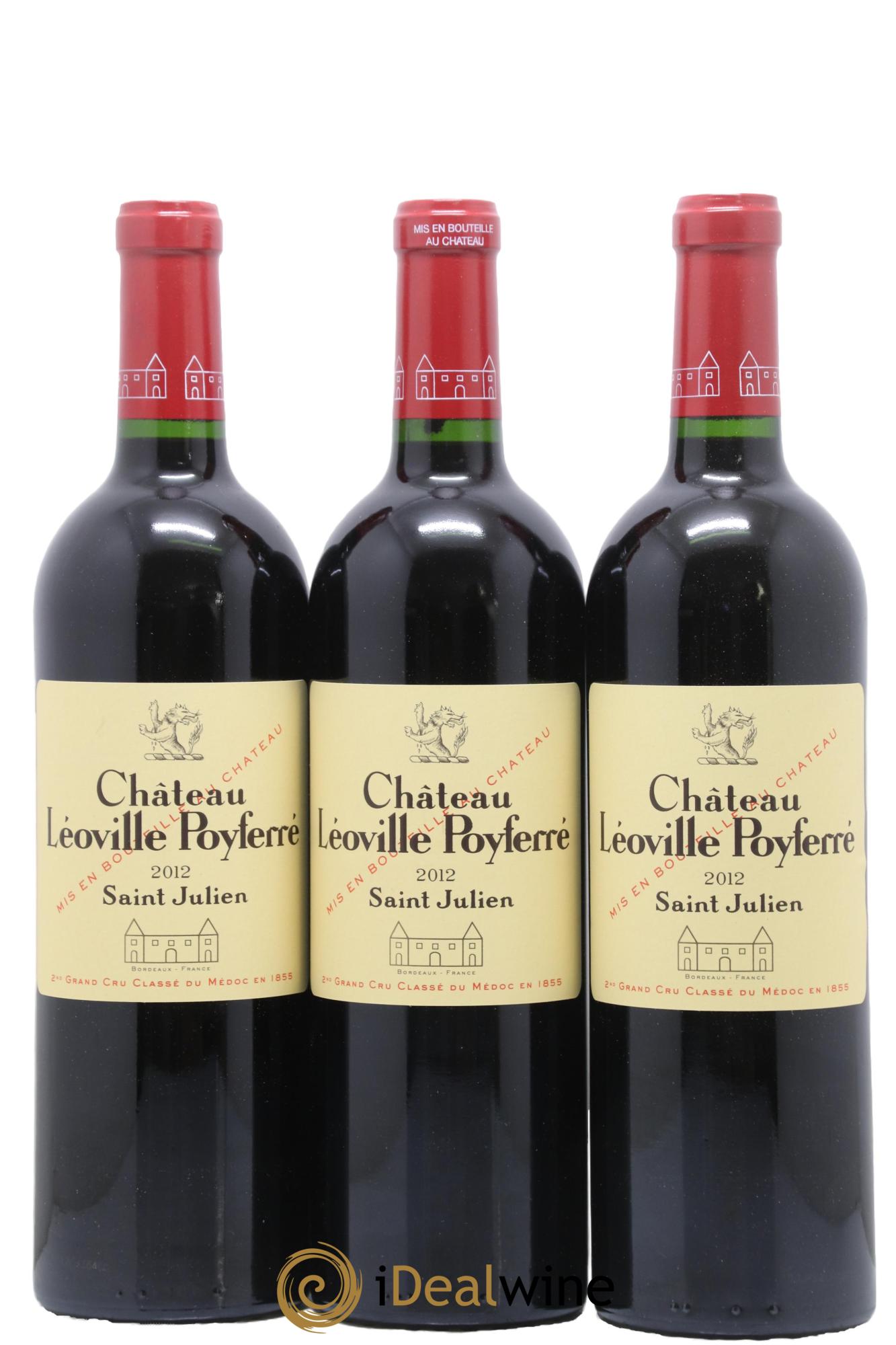 Château Léoville Poyferré 2ème Grand Cru Classé 2012 - Lot de 6 bouteilles - 2