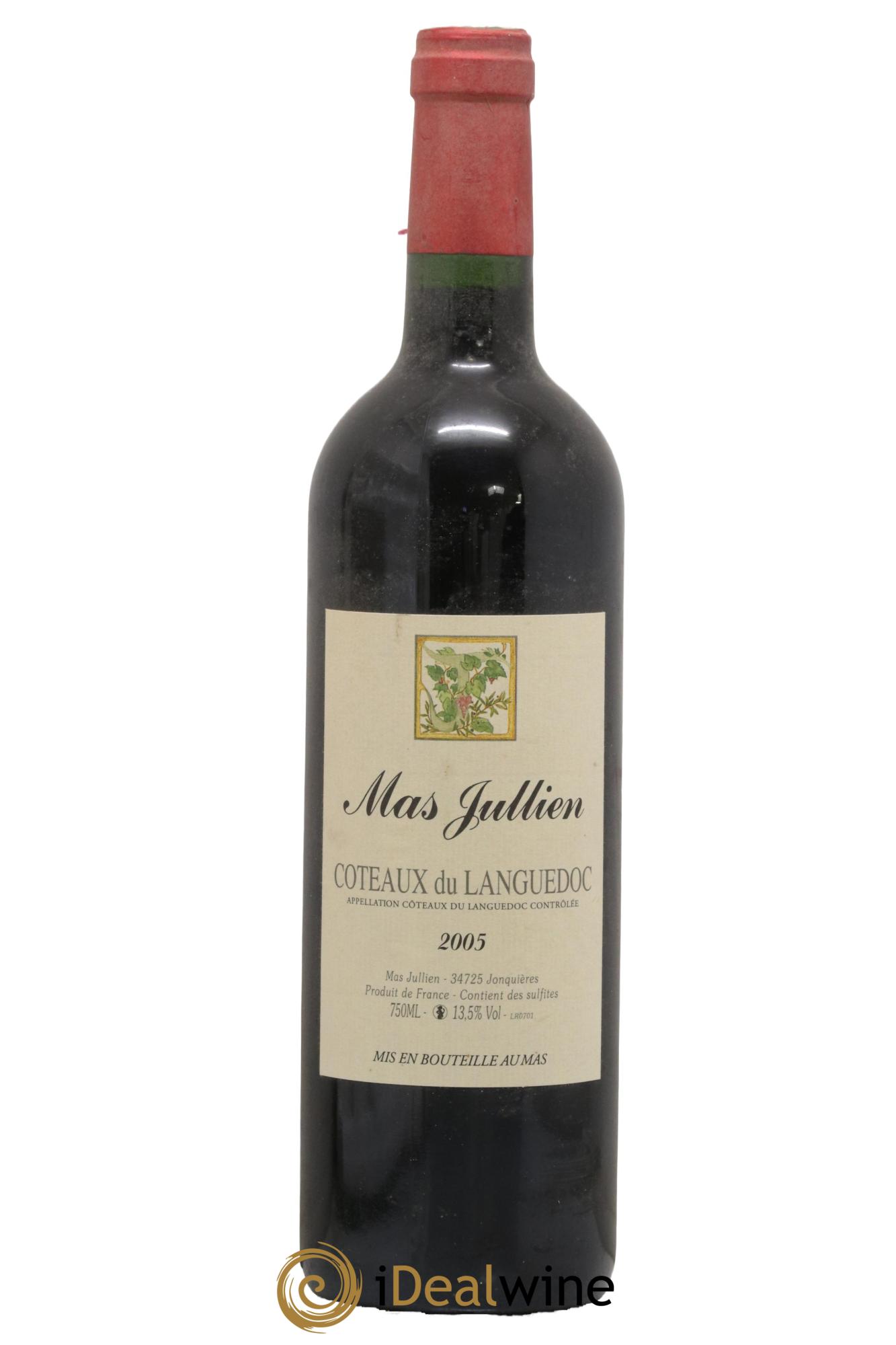 Coteaux du Languedoc - Terrasses du Larzac Mas Jullien Olivier Jullien 2005 - Lot de 1 bouteille - 0