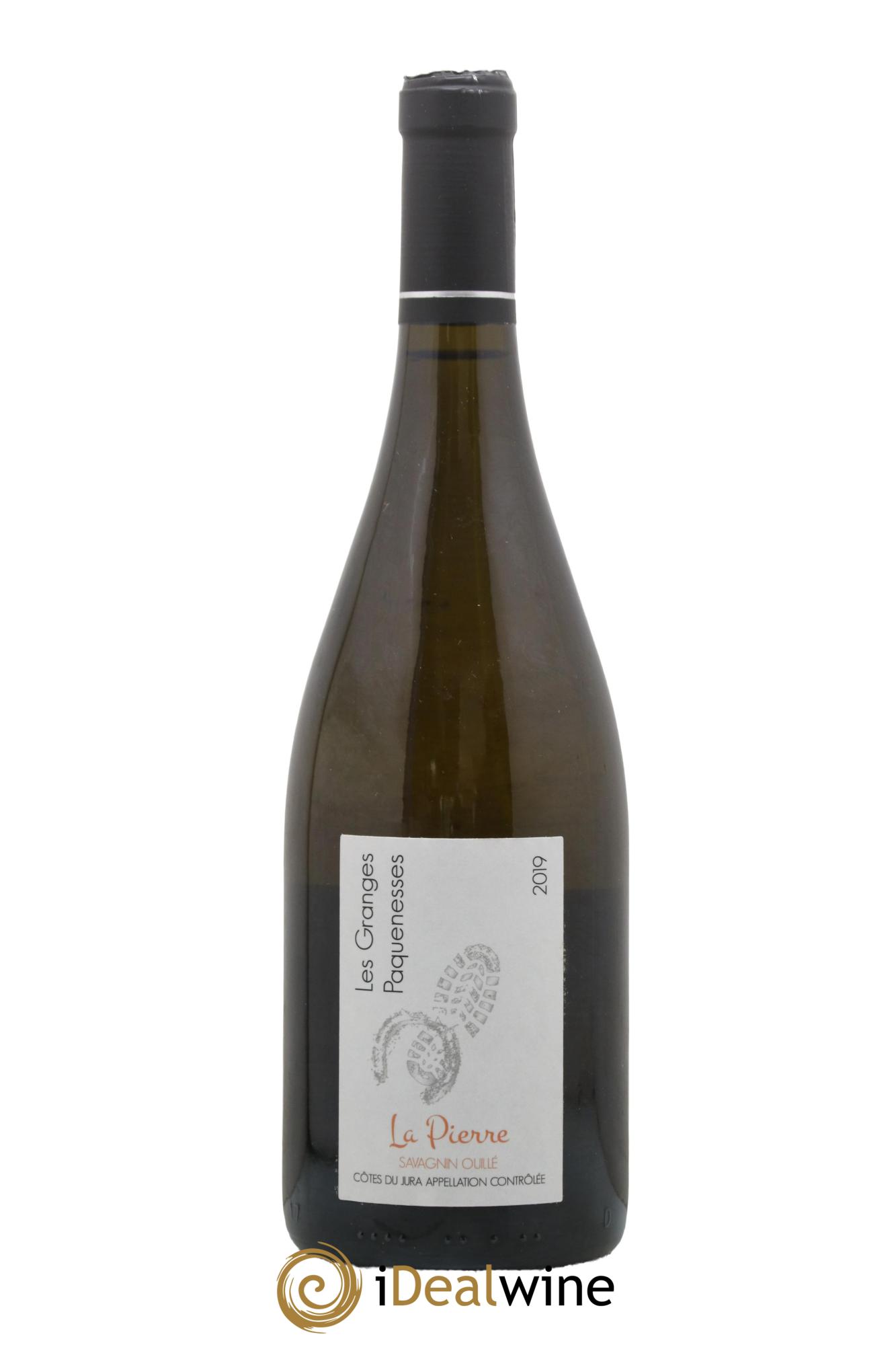Côtes du Jura Savagnin La Pierre Les Granges Paquenesses 2019 - Lot de 1 bouteille - 0