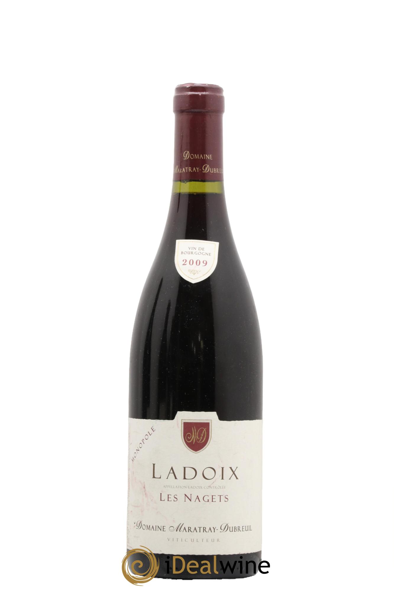 Ladoix En Naget Maratray-Dubreuil 2009 - Lot de 1 bouteille - 0