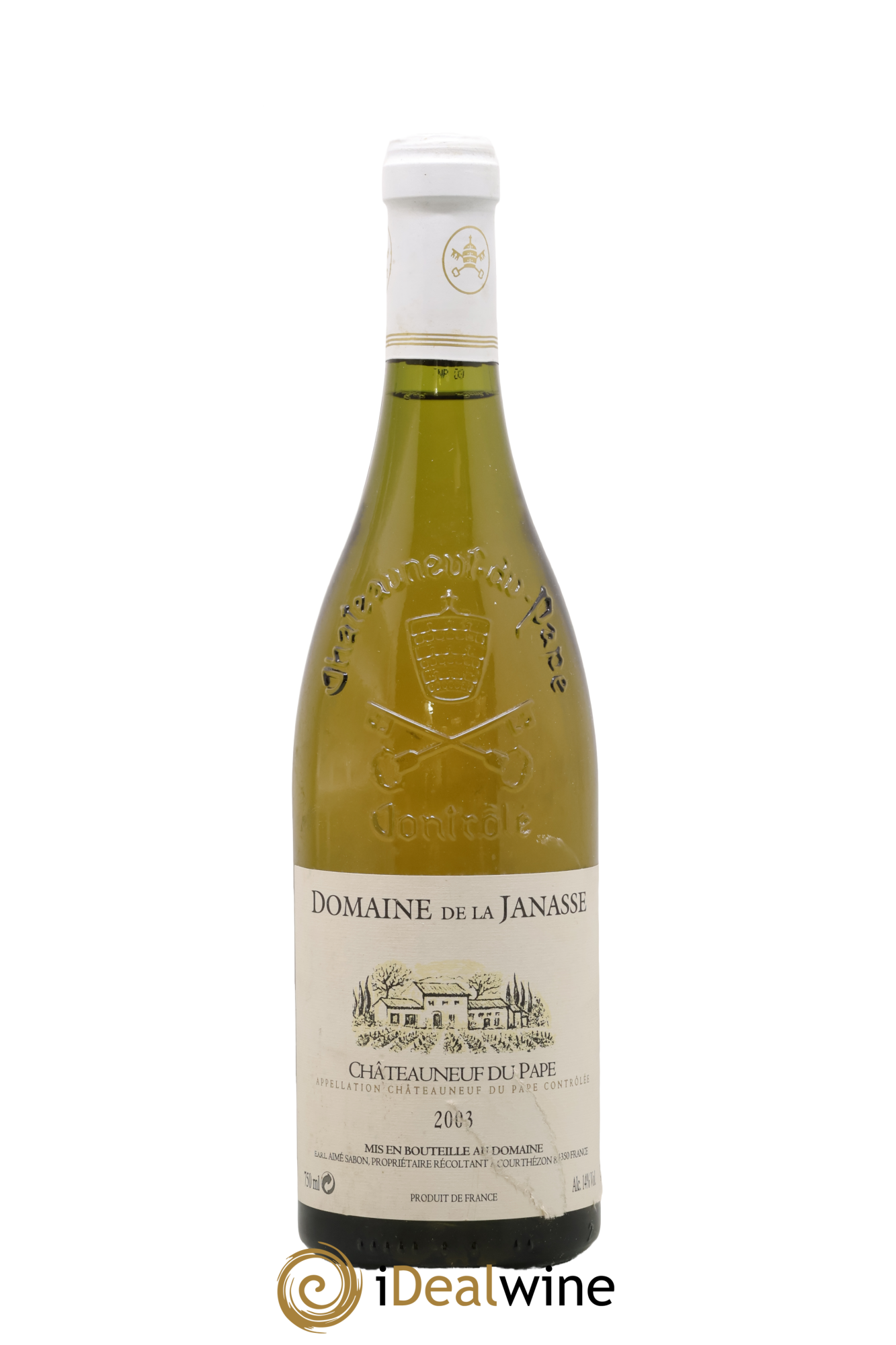 Châteauneuf-du-Pape La Janasse (Domaine de) 2003 - Lot de 1 bouteille - 0