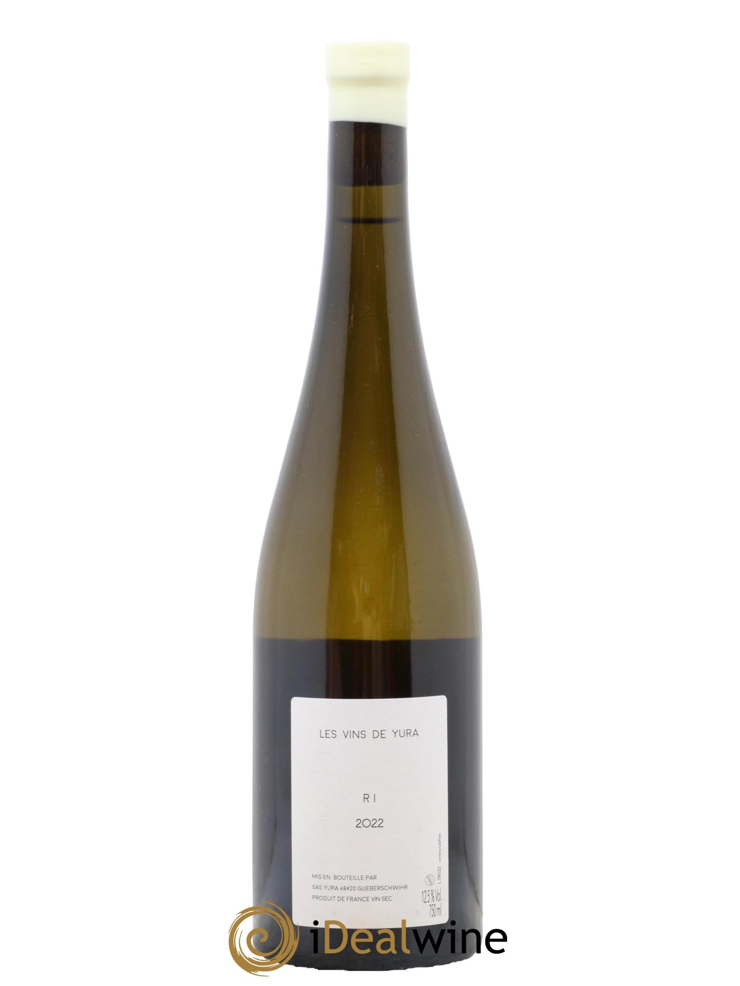 Alsace Le silence et la résonance Jintaro Yura 2022 - Lot de 1 bouteille - 1