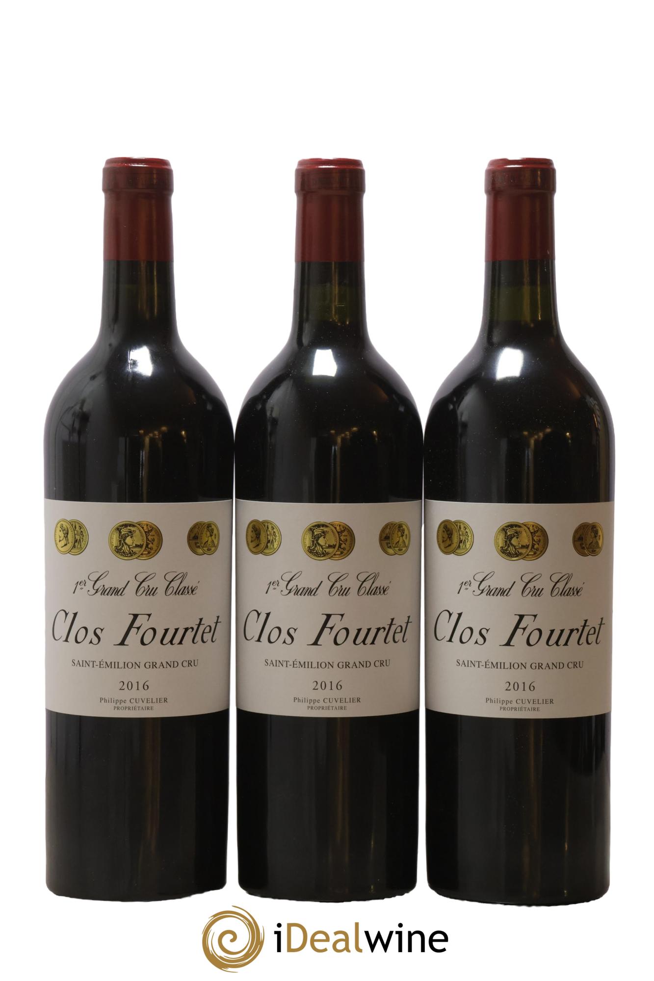 Clos Fourtet 1er Grand Cru Classé B 2016 - Posten von 6 Flaschen - 2