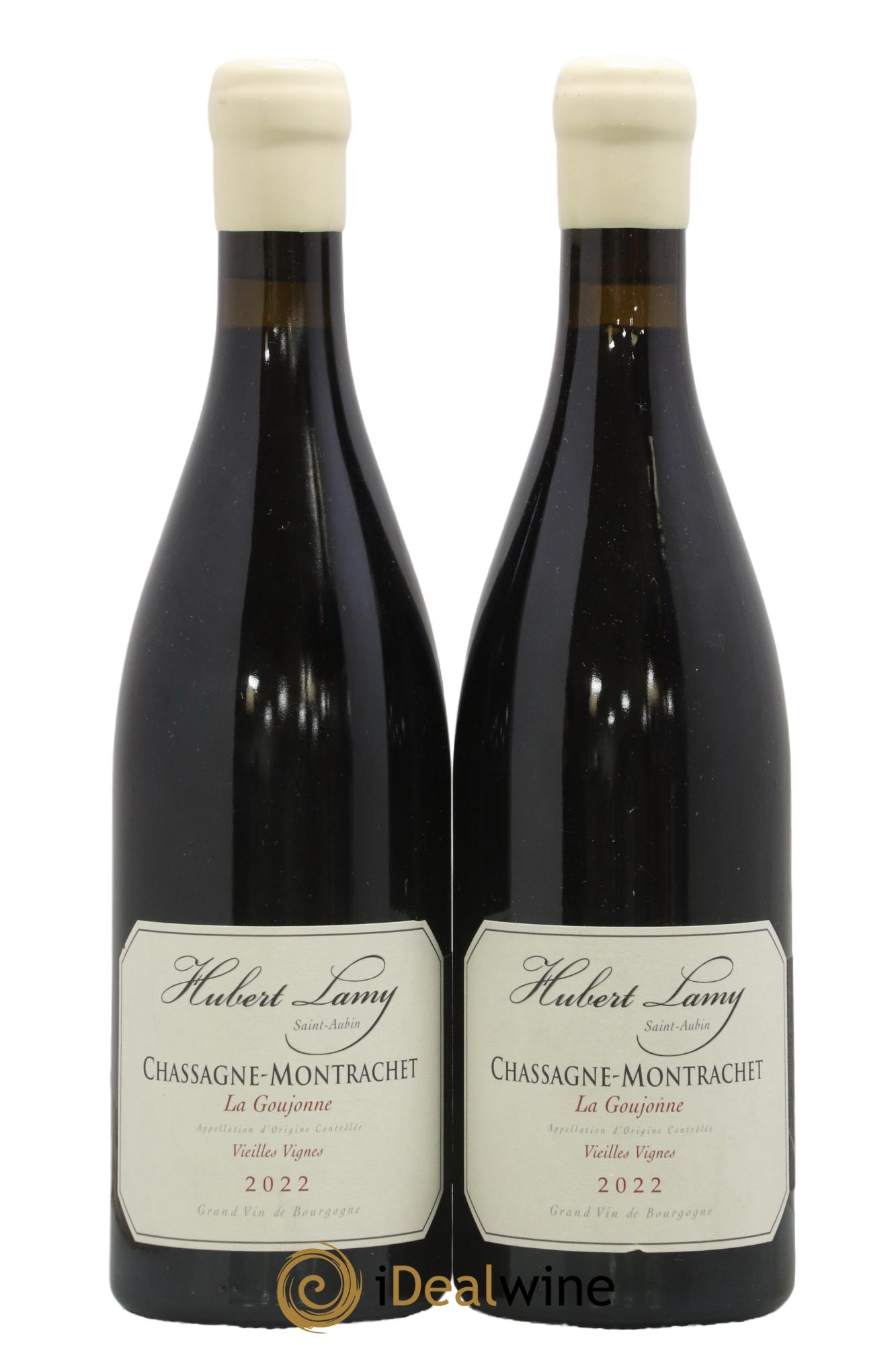 Chassagne-Montrachet La Goujonne Hubert Lamy 2022 - Lot de 2 bouteilles - 0
