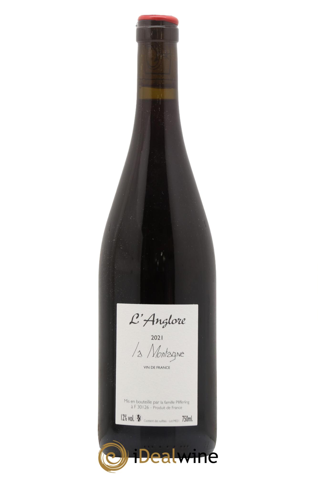Vin de France La Montagne Anglore 2020 - Lot de 1 bouteille - 1
