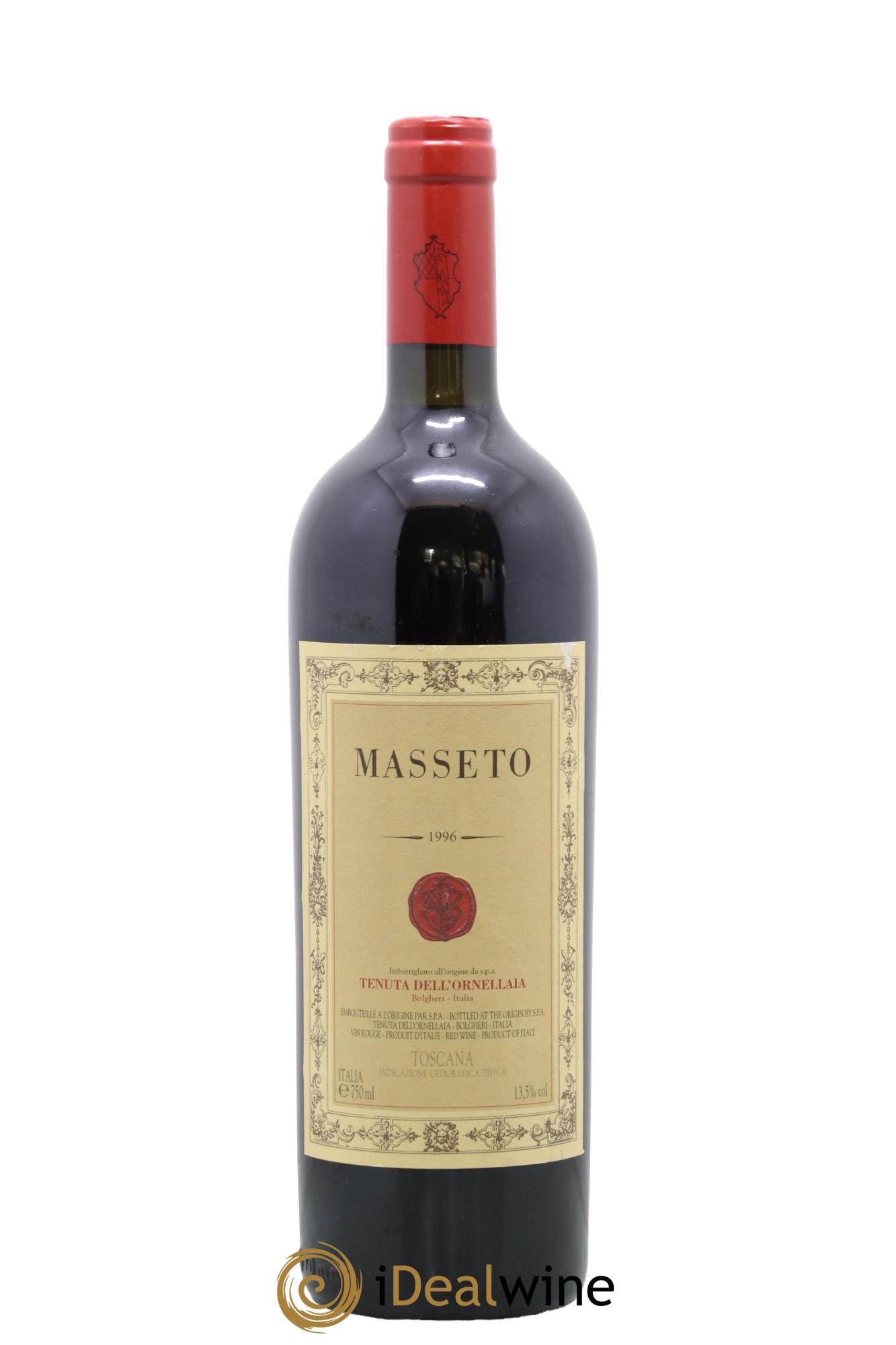 Toscana IGT Tenuta Dell'Ornellaia Masseto Frescobaldi 1996 - Lot de 1 bouteille - 0