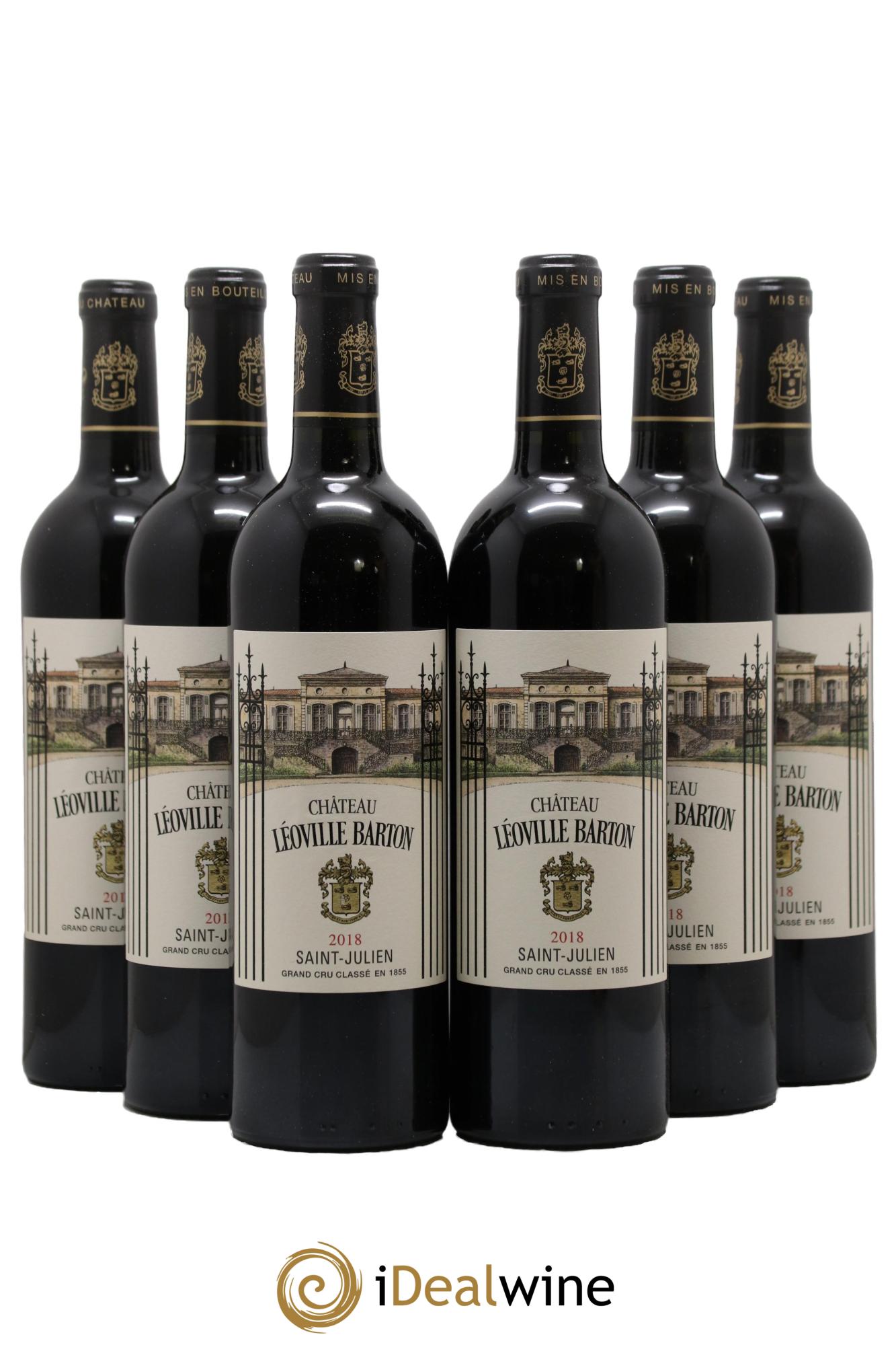 Château Léoville Barton 2ème Grand Cru Classé 2018 - Lot of 6 bottles - 0