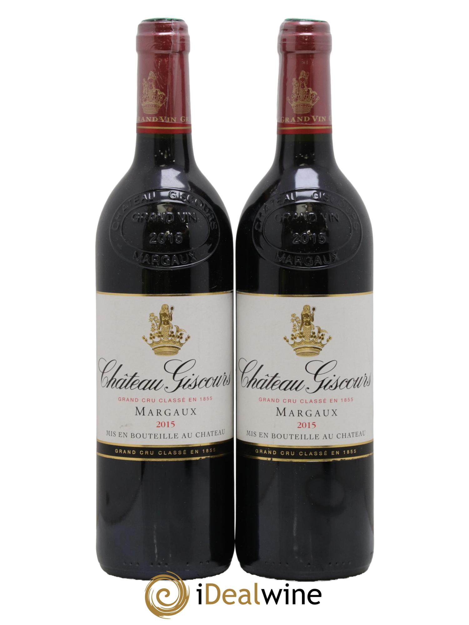 Château Giscours 3ème Grand Cru Classé 2015 - Lot de 2 bouteilles - 0