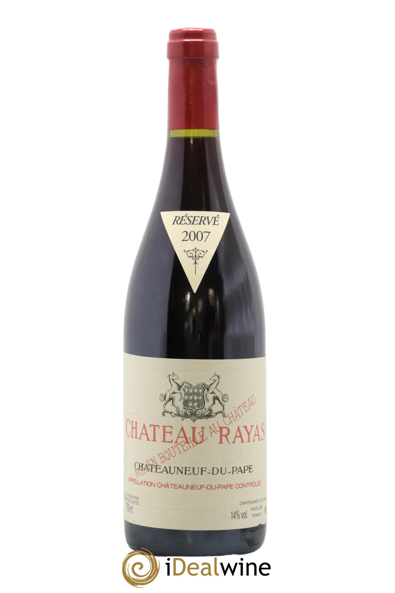 Châteauneuf-du-Pape Château Rayas Emmanuel Reynaud 2007 - Posten von 1 Flasche - 0