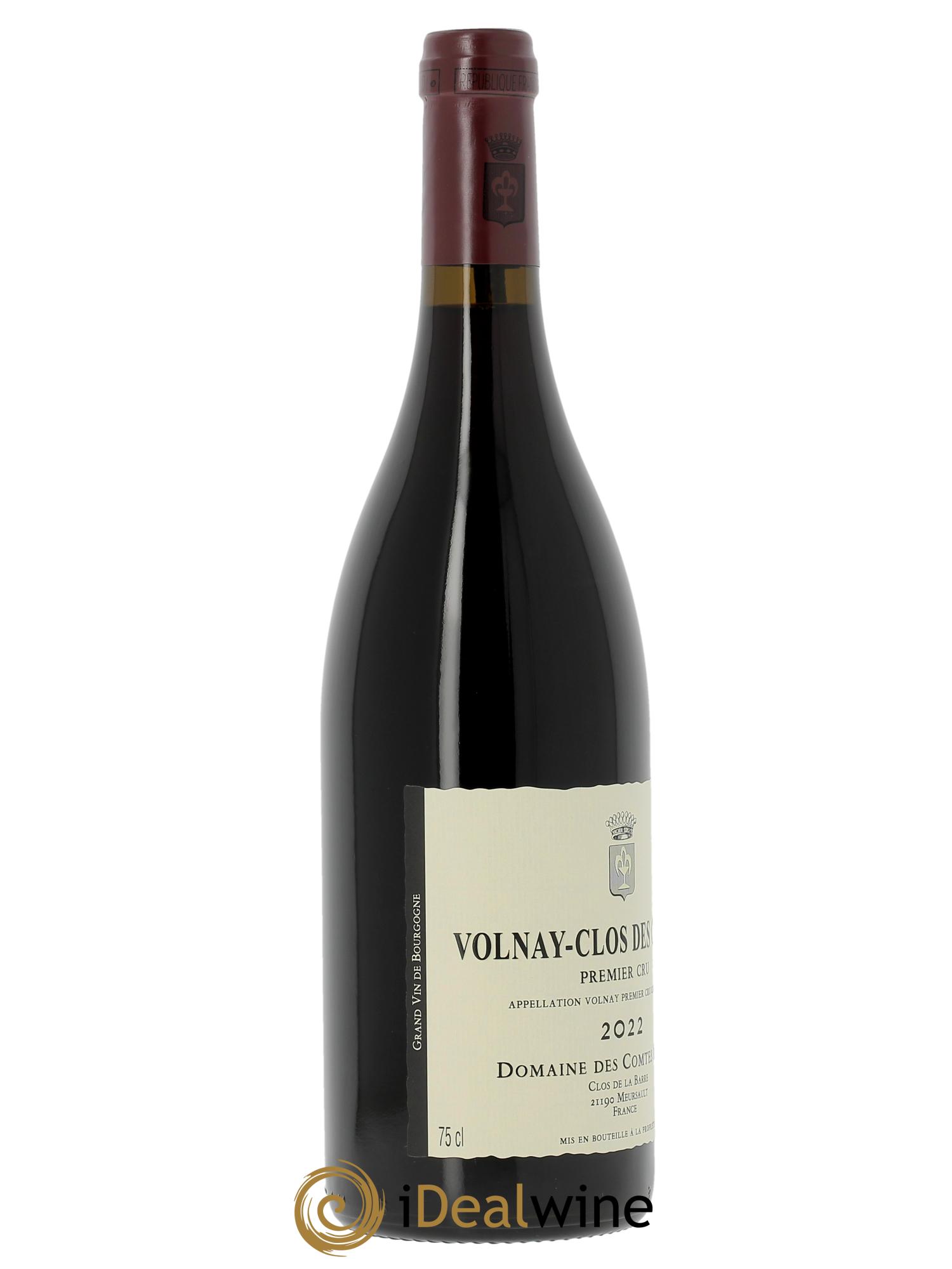 Volnay 1er Cru Clos des Chênes Comtes Lafon (Domaine des) 2022 - Posten von 1 Flasche - 2