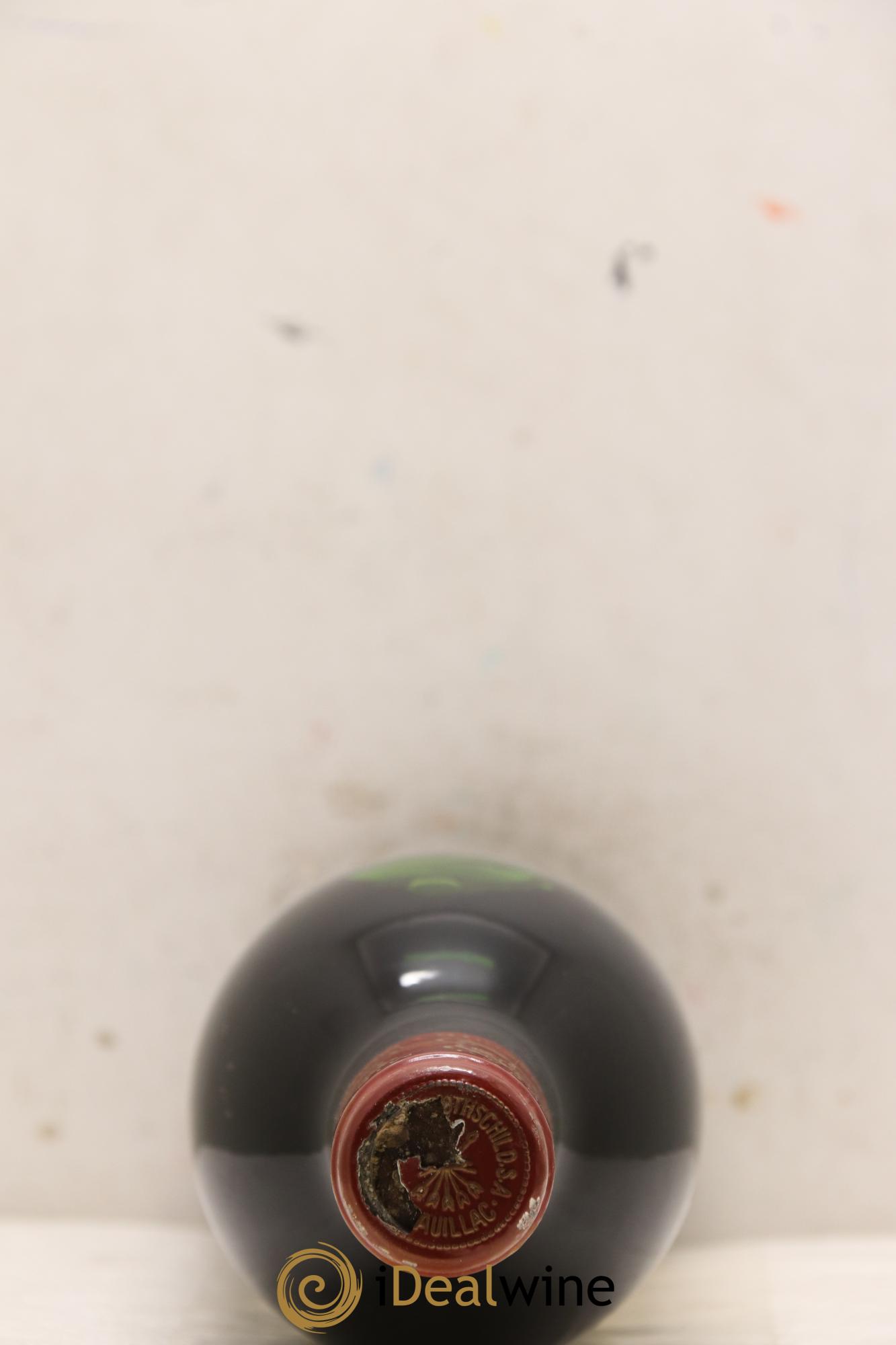 Château Mouton Rothschild 1er Grand Cru Classé 1986 - Lot de 1 bouteille - 1