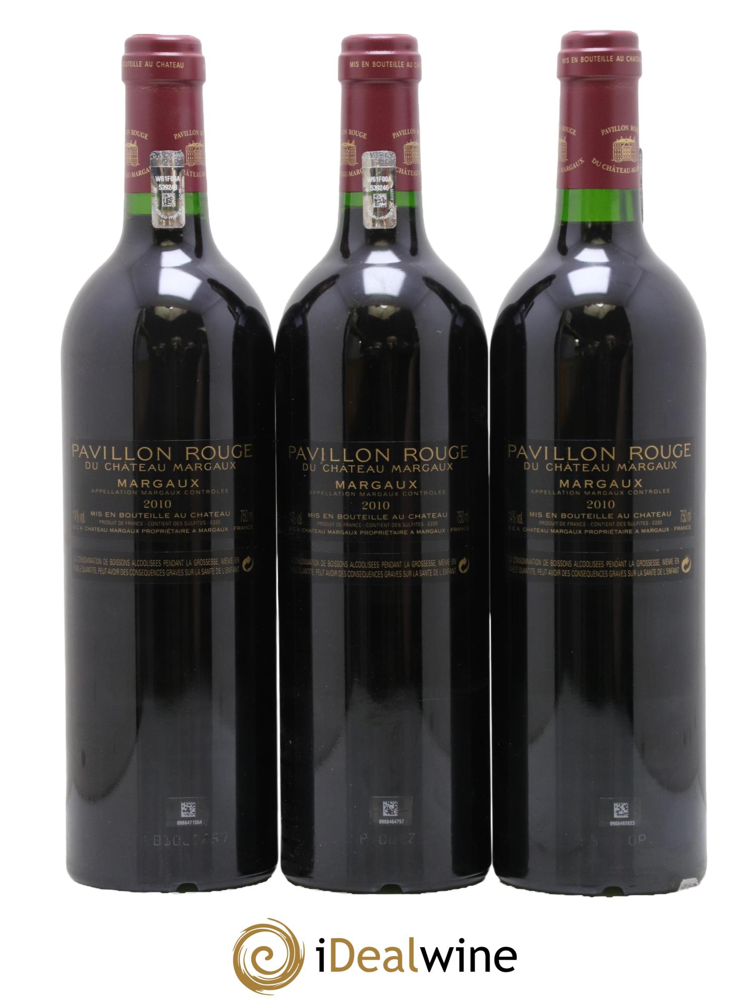 Pavillon Rouge du Château Margaux Second Vin 2010 - Lotto di 6 bottiglie - 4