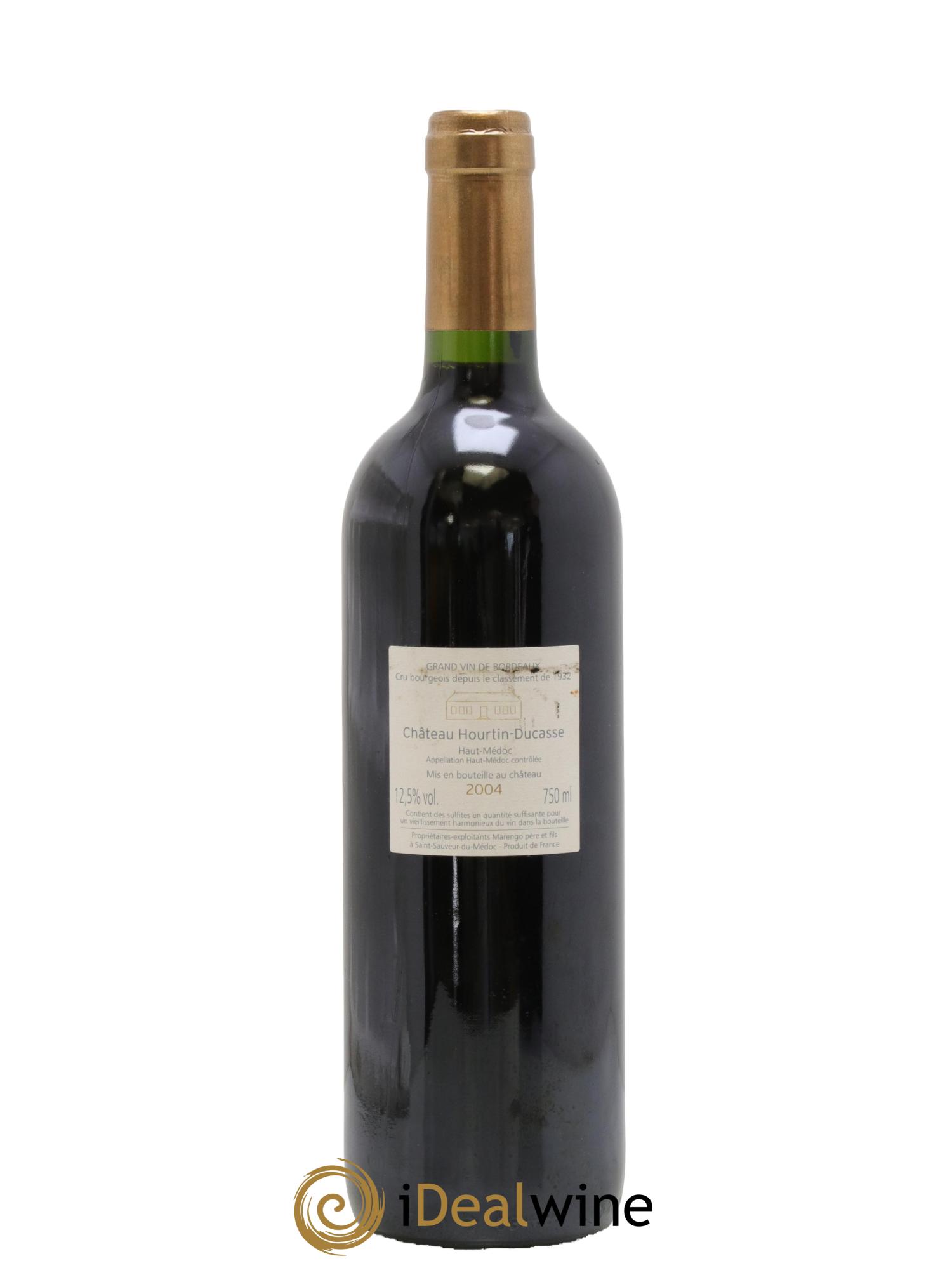 Château Hourtin Ducasse Cru Bourgeois 2004 - Lot de 1 bouteille - 1