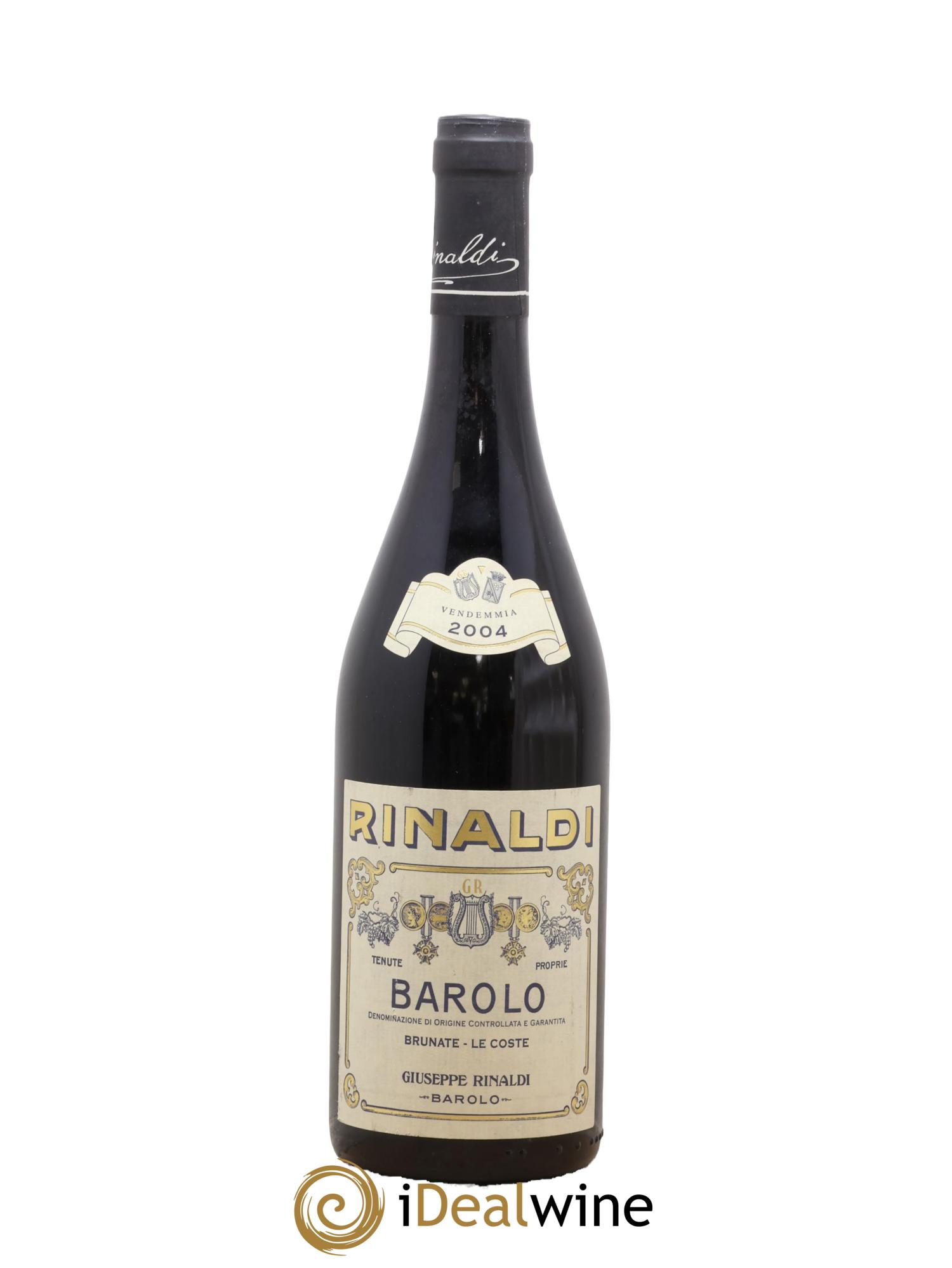 Barolo DOCG Brunate Le Coste Giuseppe Rinaldi 2004 - Posten von 1 Flasche - 0