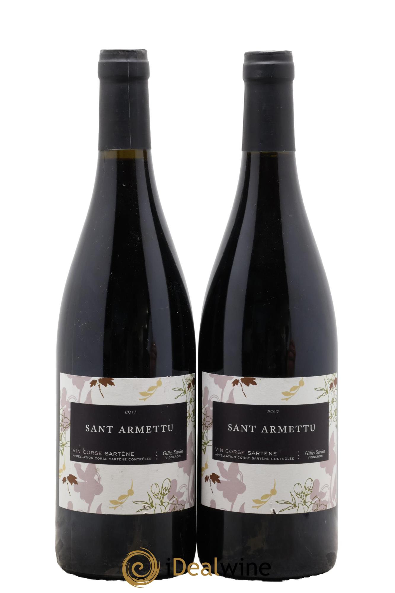 Sartène San't Armettu Sant Armettu (Domaine) 2017 - Lot of 2 bottles - 0