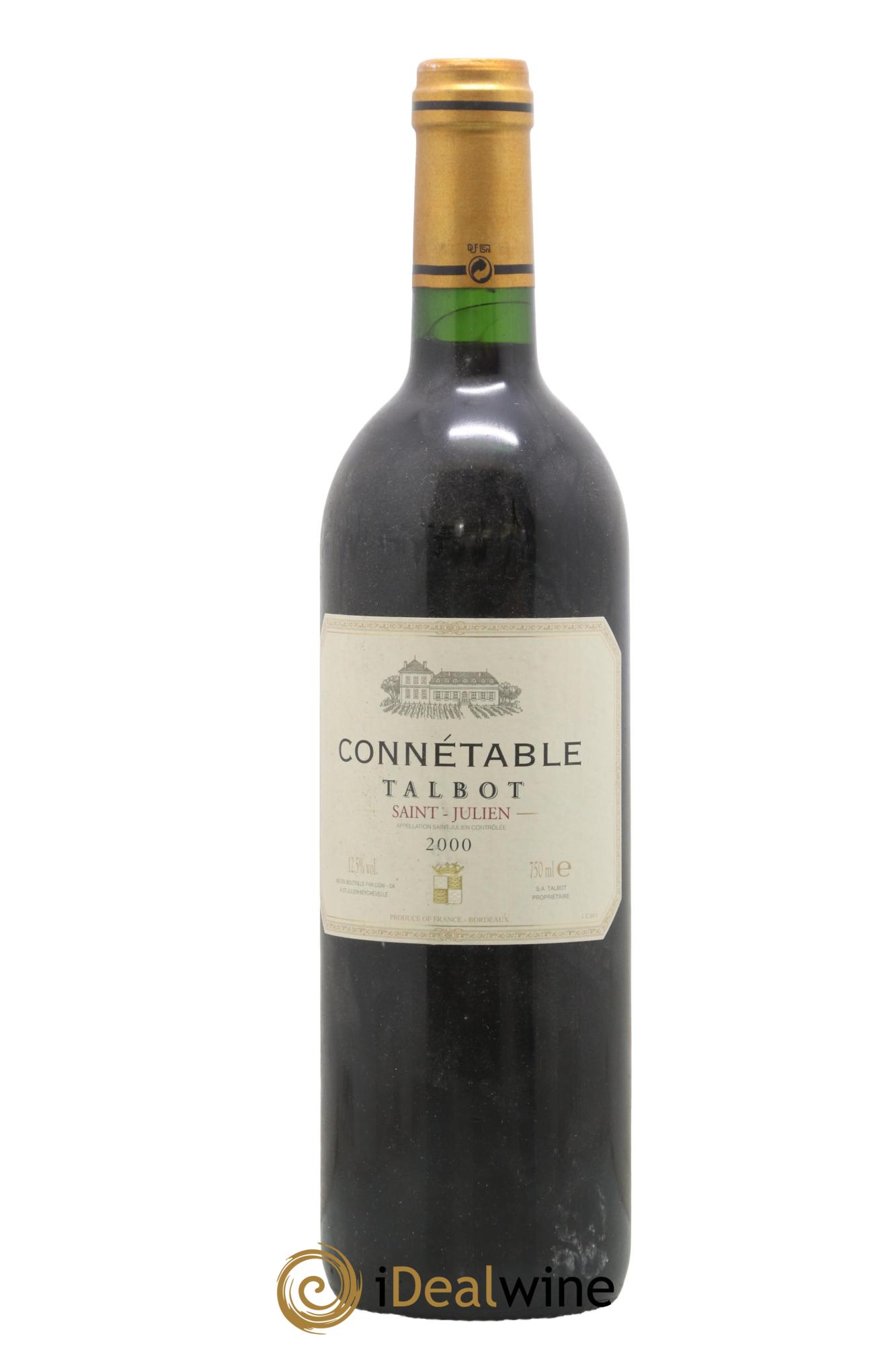 Connétable de Talbot Second Vin 2000 - Posten von 1 Flasche - 0
