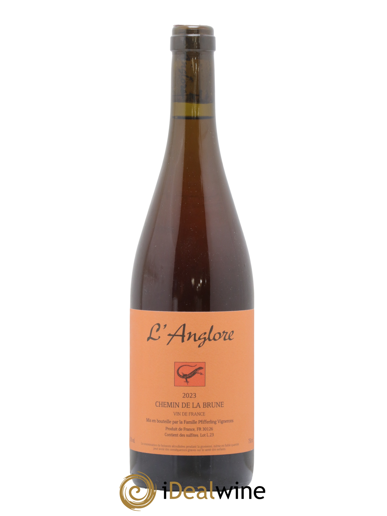Vin de France Chemin de la brune L'Anglore 2023 - Lot de 1 bouteille - 0