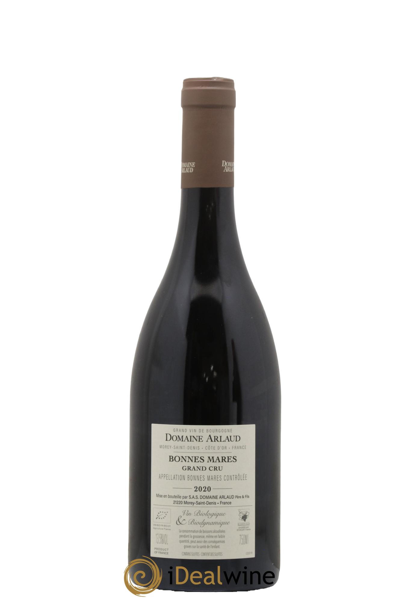 Bonnes-Mares Grand Cru Arlaud 2020 - Lot de 1 bouteille - 1