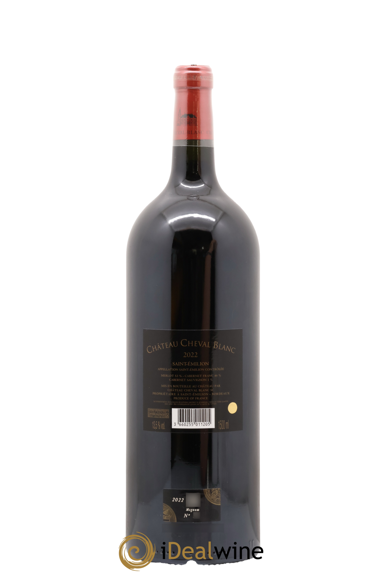 Château Cheval Blanc 1er Grand Cru Classé A 2022 - Lot of 1 magnum - 2