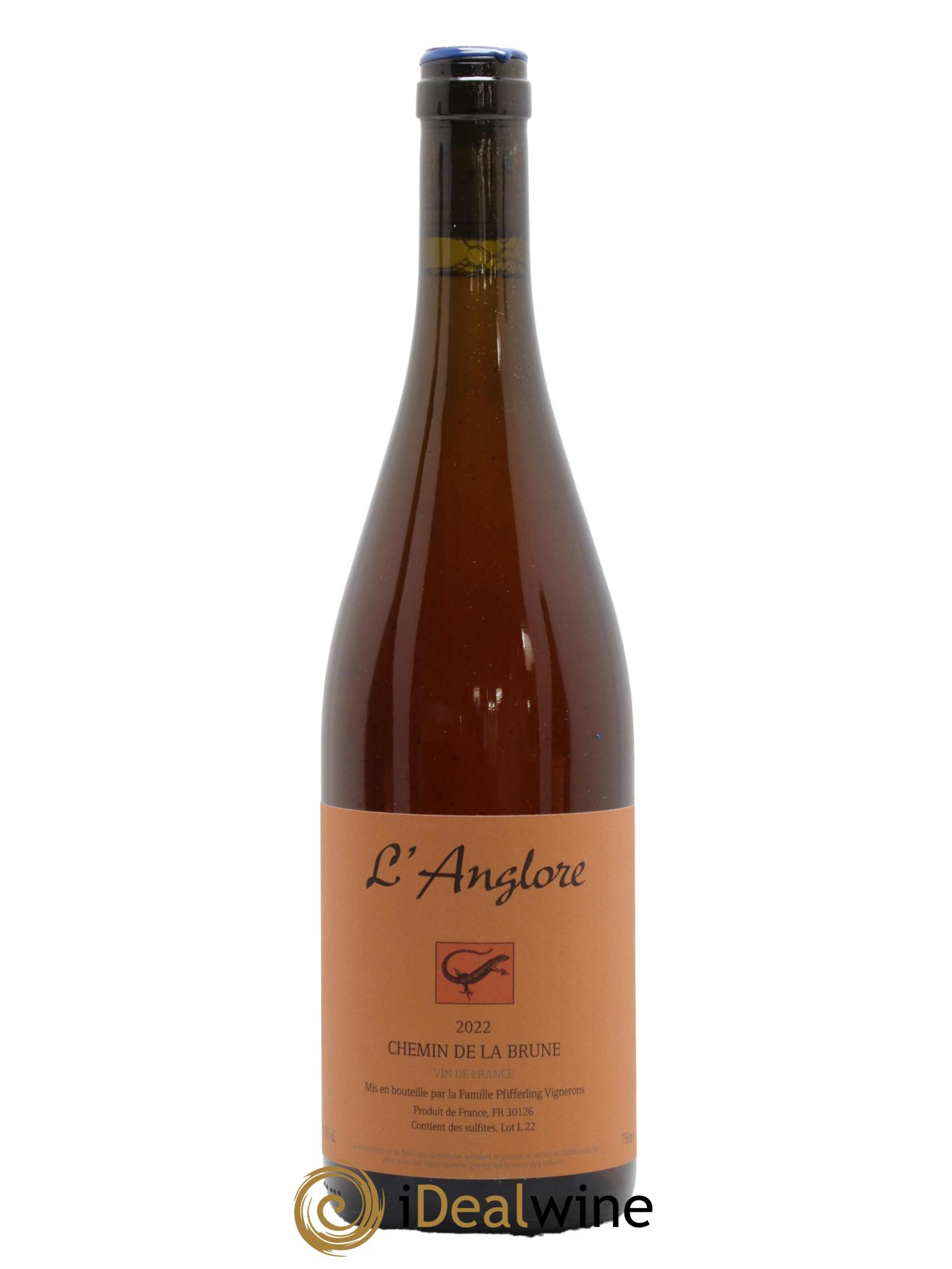 Vin de France Chemin de la brune L'Anglore 2022 - Posten von 1 Flasche - 0