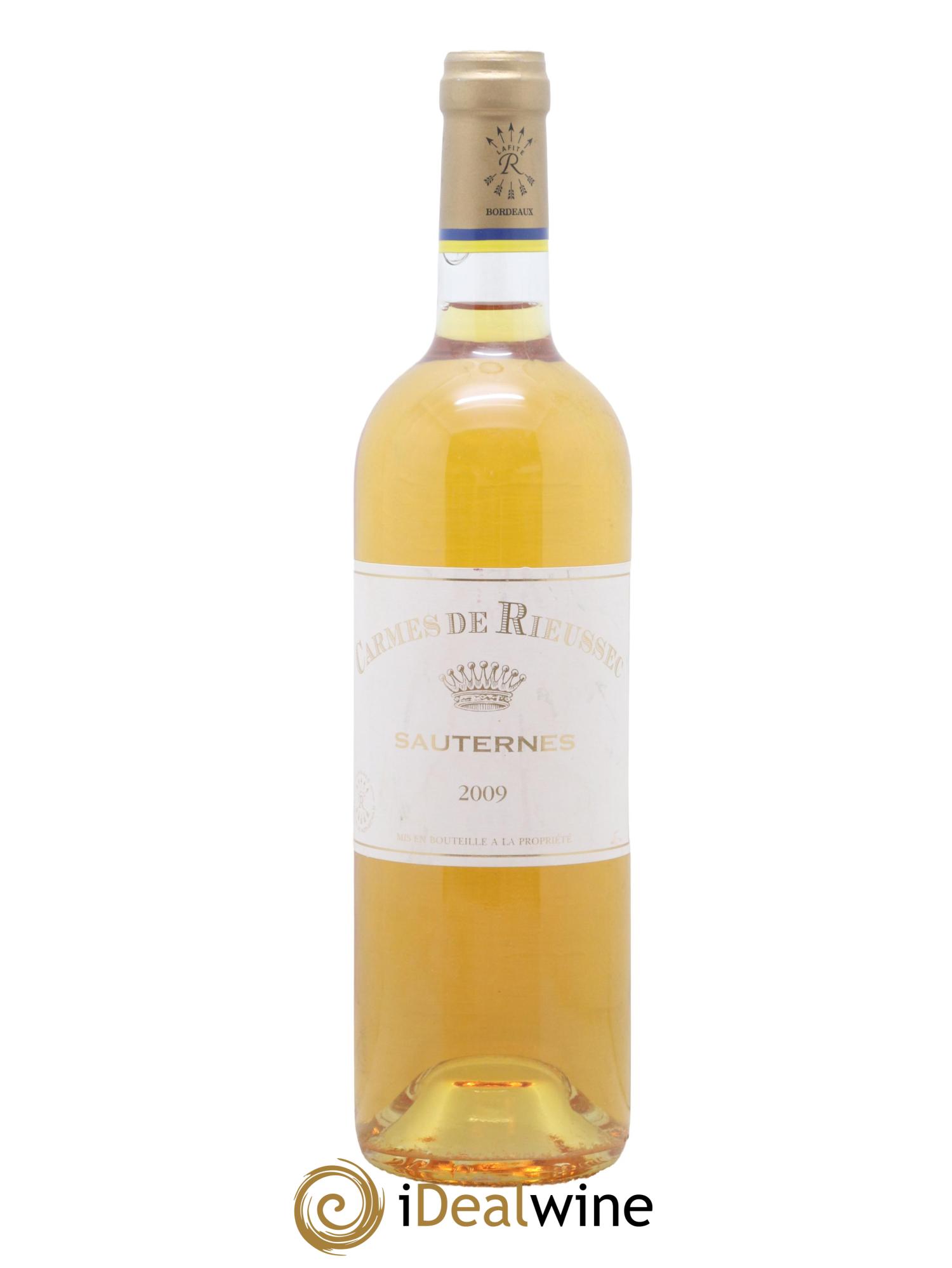 Carmes de Rieussec 2009 - Lot de 1 bouteille - 0
