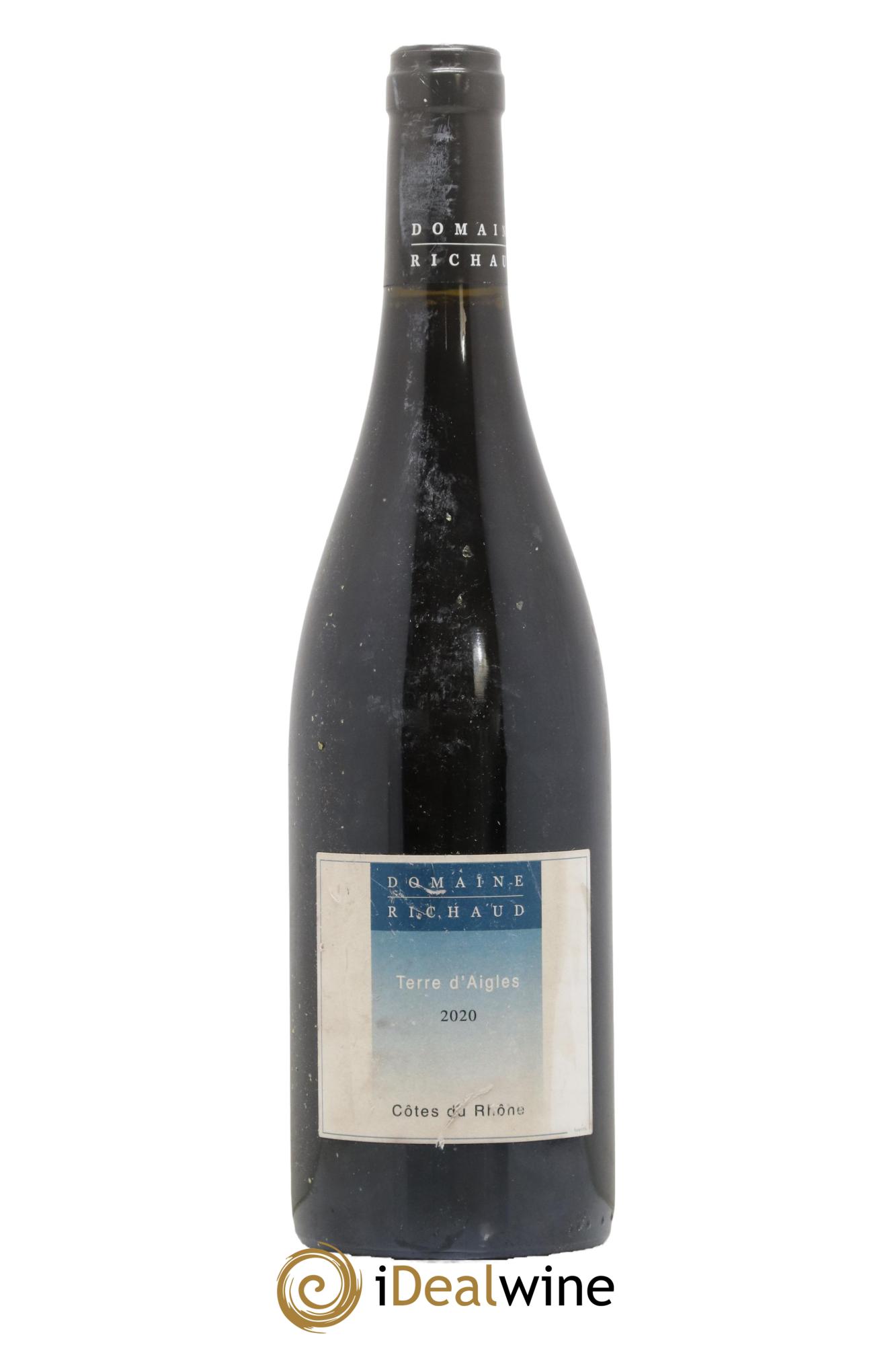 Côtes-du-Rhône Terre d'Aigles Marcel Richaud 2020 - Lot de 1 bouteille - 0