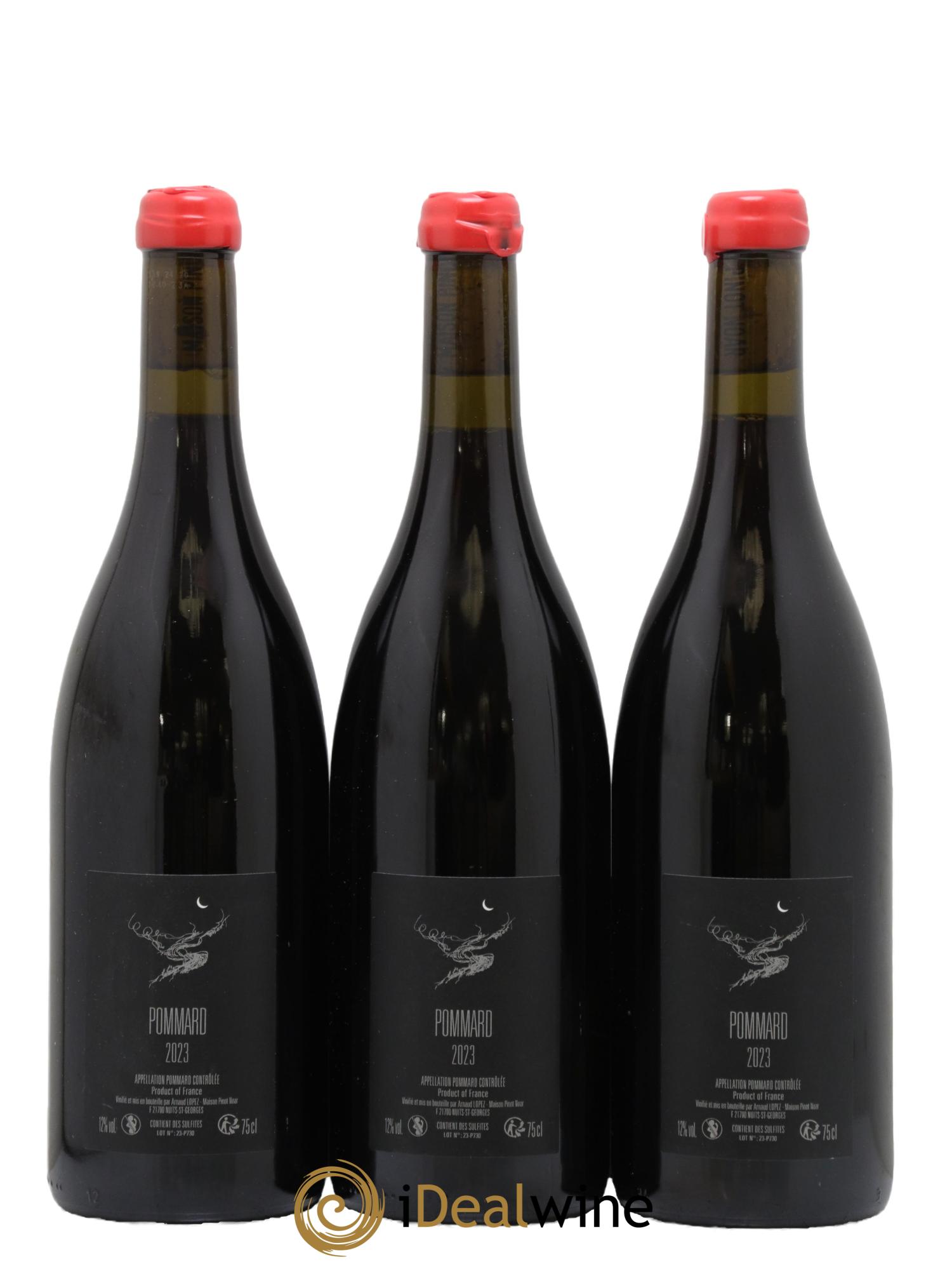 Pommard Arnaud Lopez 2023 - Lot de 3 bouteilles - 1