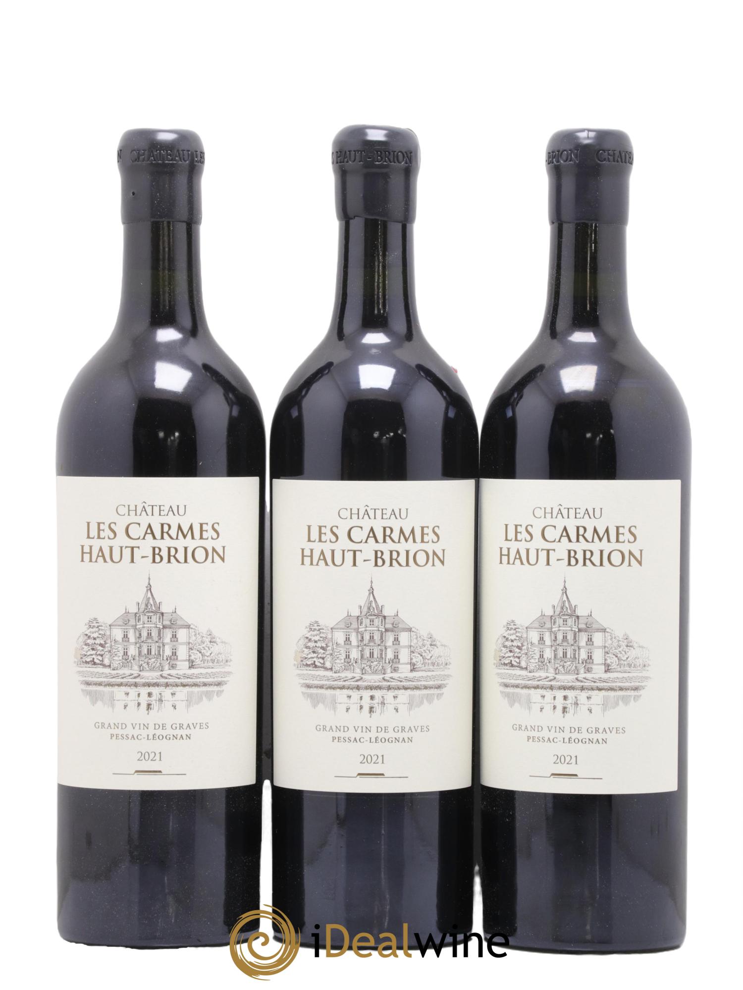 Château Les Carmes Haut-Brion 2021 - Lot de 6 bouteilles - 2