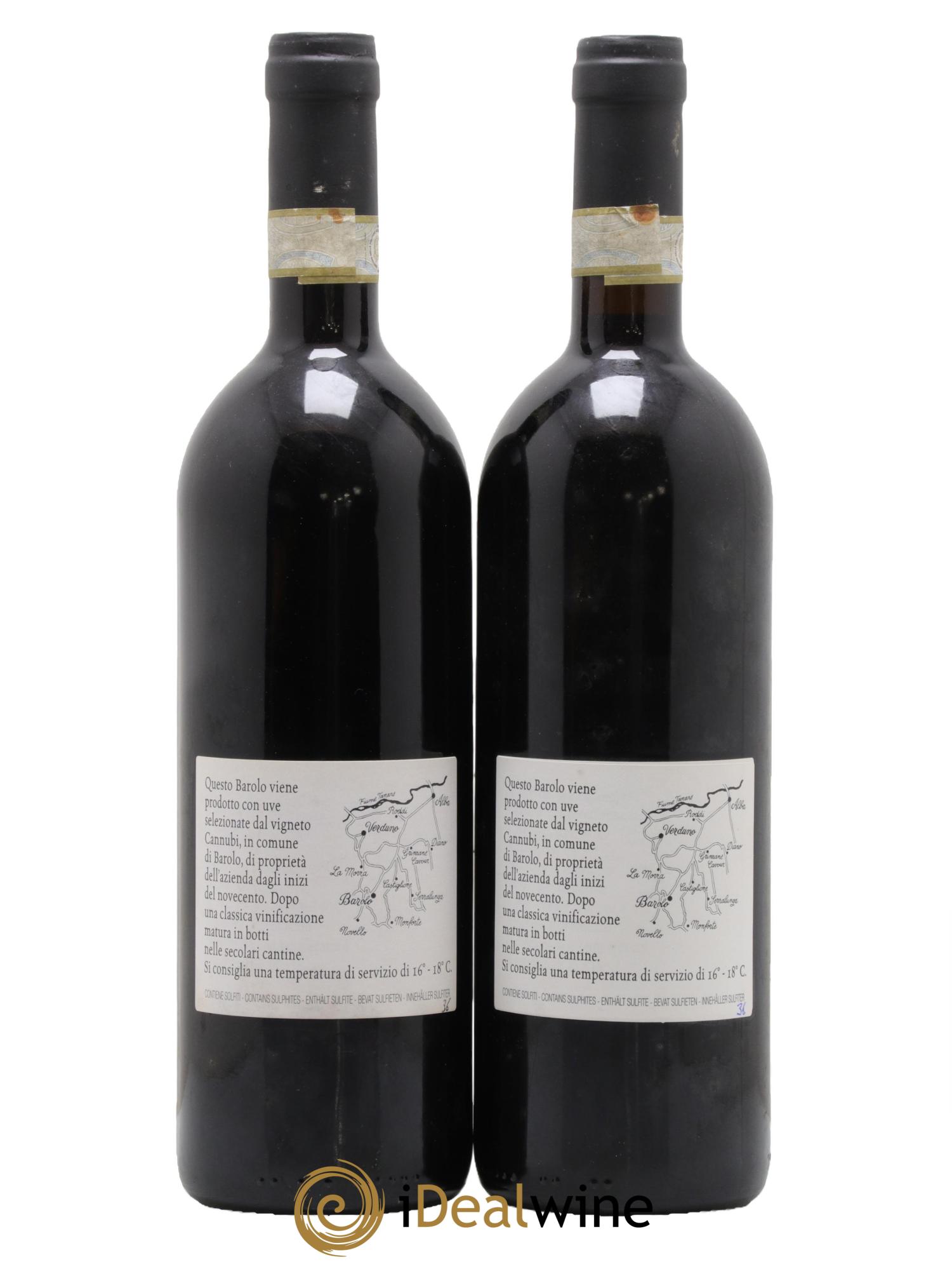 Barolo DOCG Cannubi Comm. Giovan Battista Burlotto 2010 - Lotto di 2 bottiglie - 1