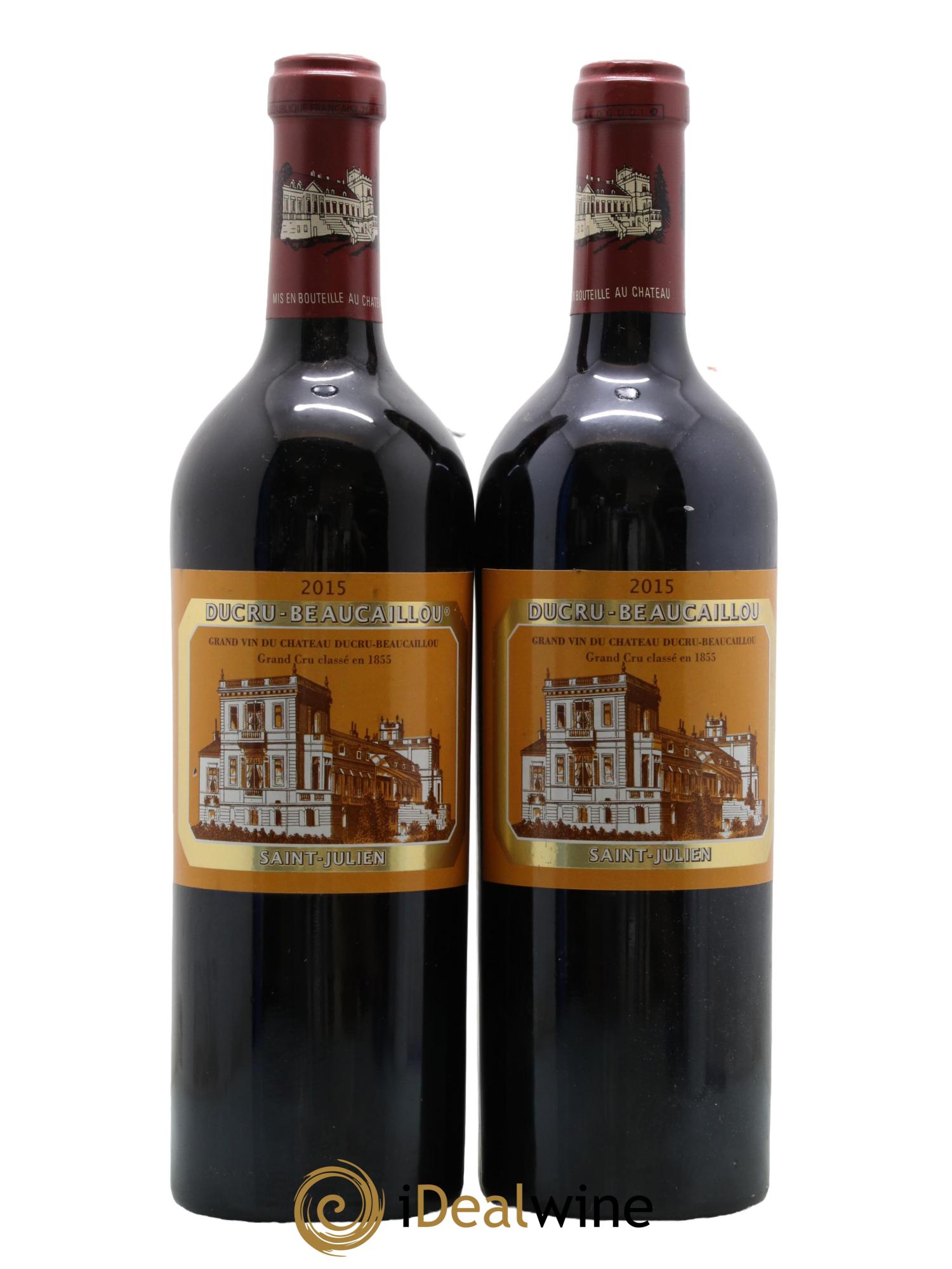 Château Ducru Beaucaillou 2ème Grand Cru Classé 2015 - Lot de 2 bouteilles - 0