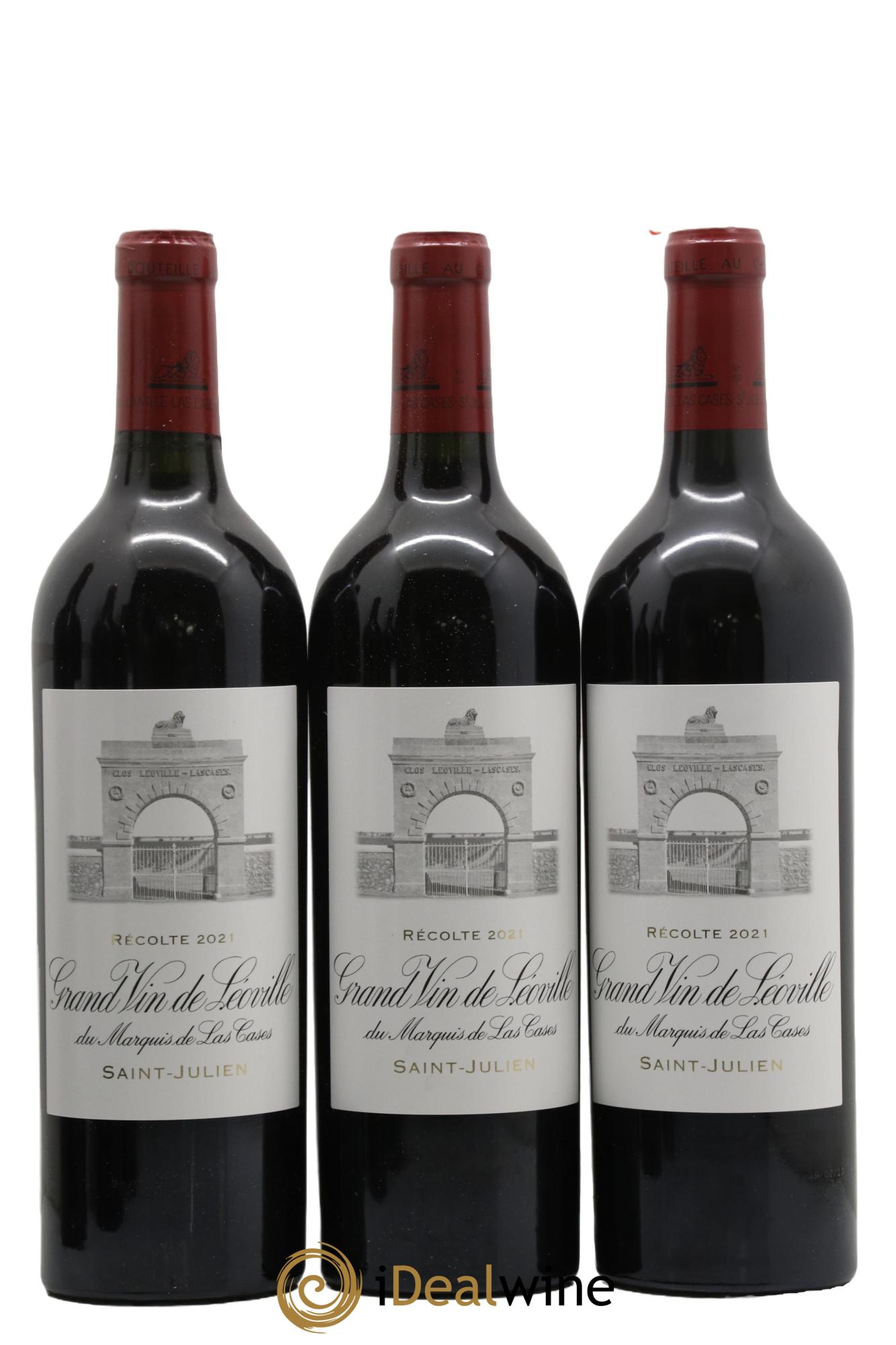 Château Léoville Las Cases 2ème Grand Cru Classé  2021 - Lot of 6 bottles - 1