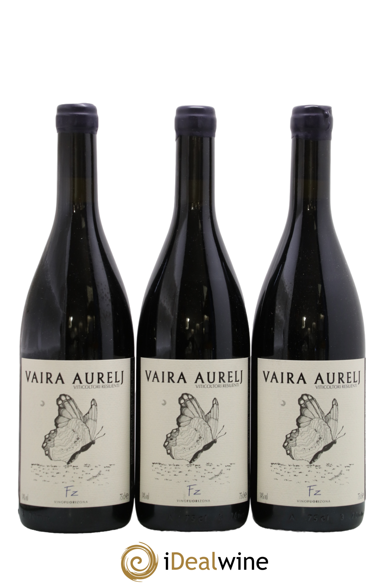 Italie Vino Rosse FZ Free Zone Vaira Aurelj 2021 - Lot de 3 bouteilles - 0