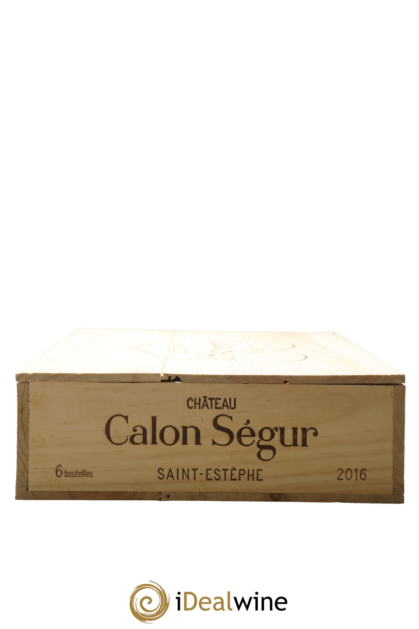 Château Calon Ségur 3ème Grand Cru Classé 2016 - Lot of 6 bottles - 3