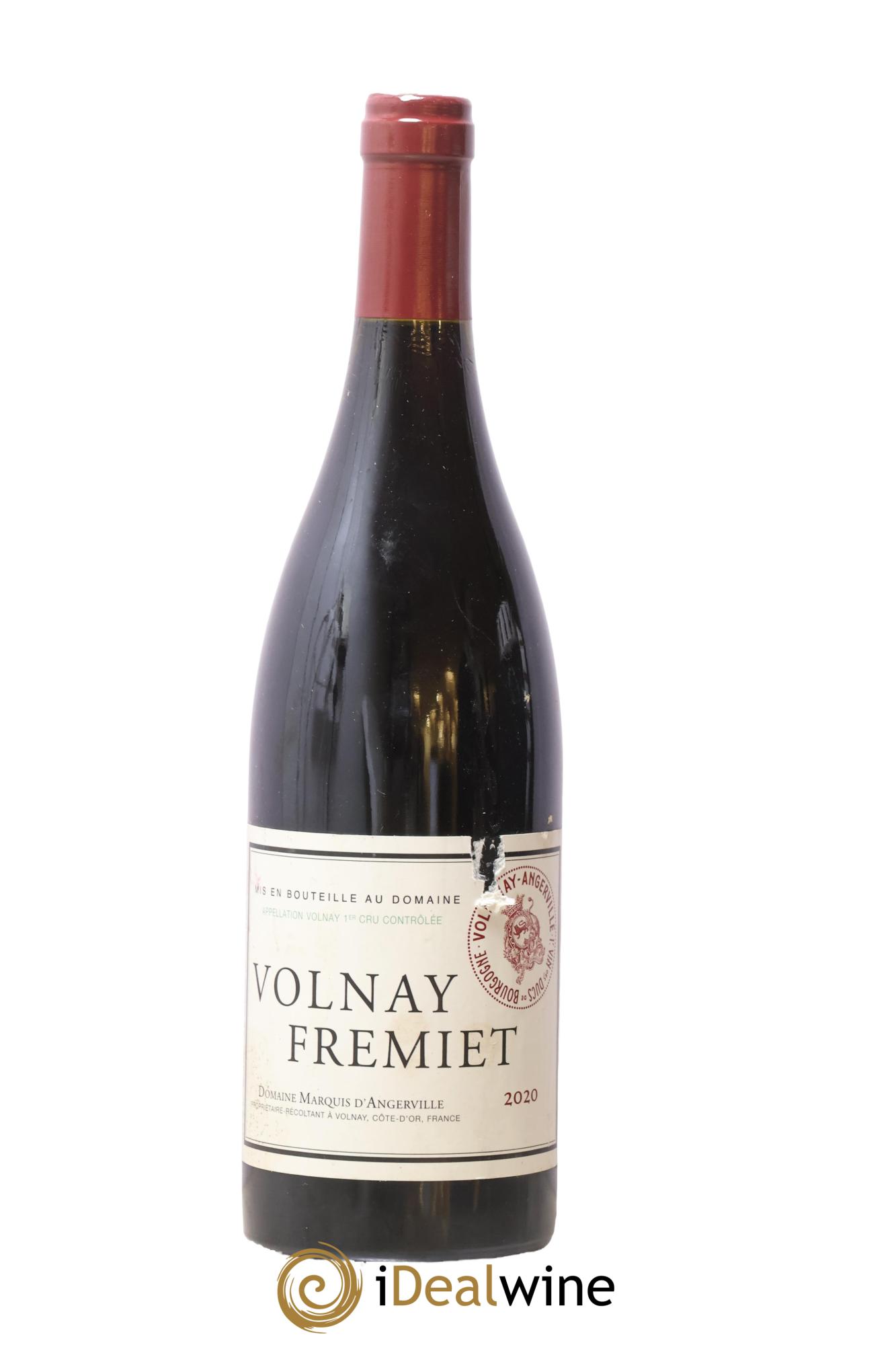 Volnay 1er Cru Frémiet Marquis d'Angerville (Domaine) 2020 - Lot of 1 bottle - 0