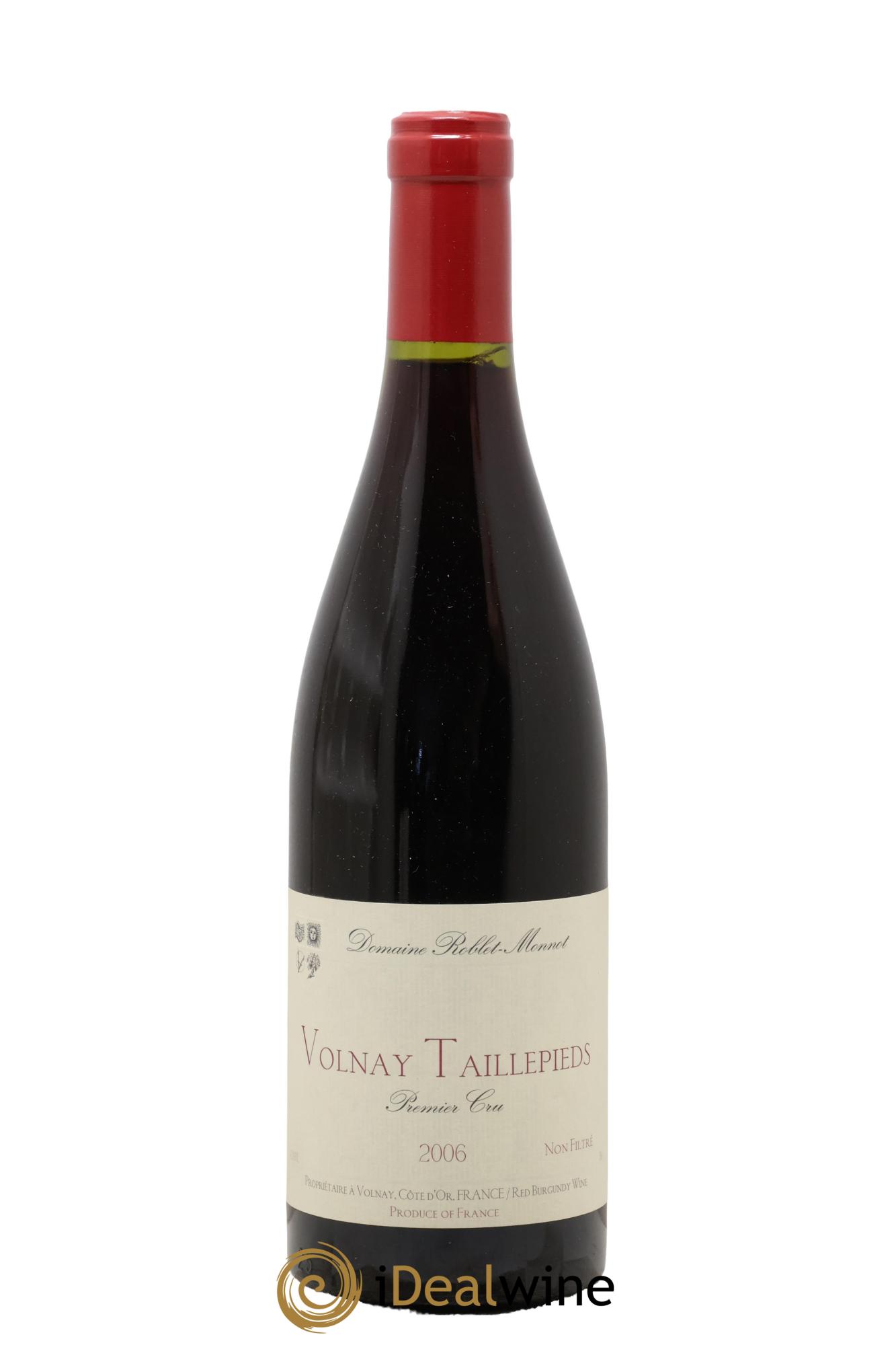 Volnay 1er Cru Taillepieds Roblet-Monnot (Domaine) 2006 - Lotto di 1 bottiglia - 0