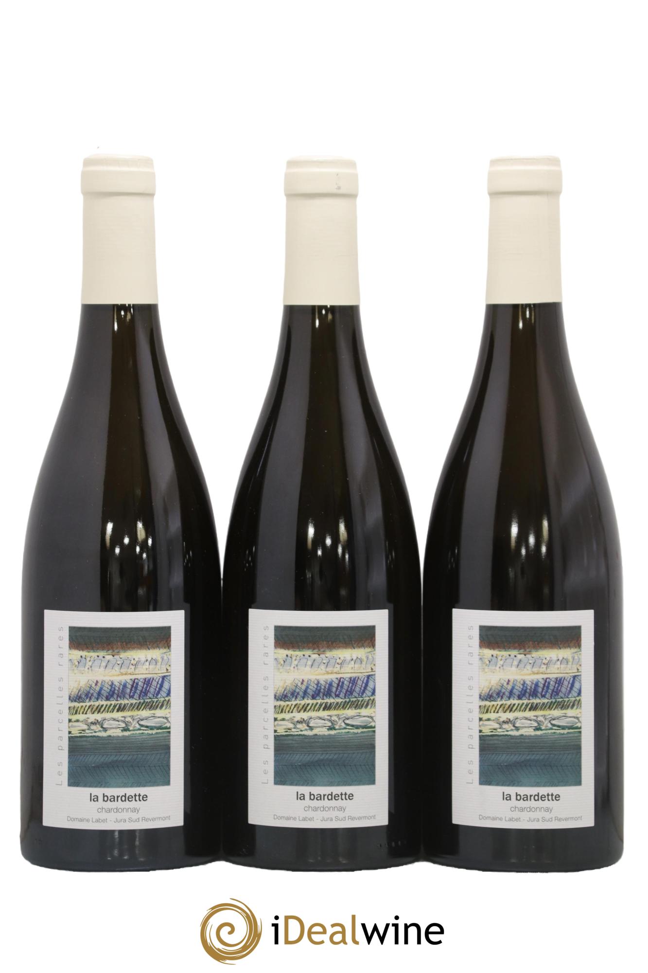 Côtes du Jura Chardonnay La Bardette Romain - Julien - Charline Labet 2022 - Lot de 3 bouteilles - 0