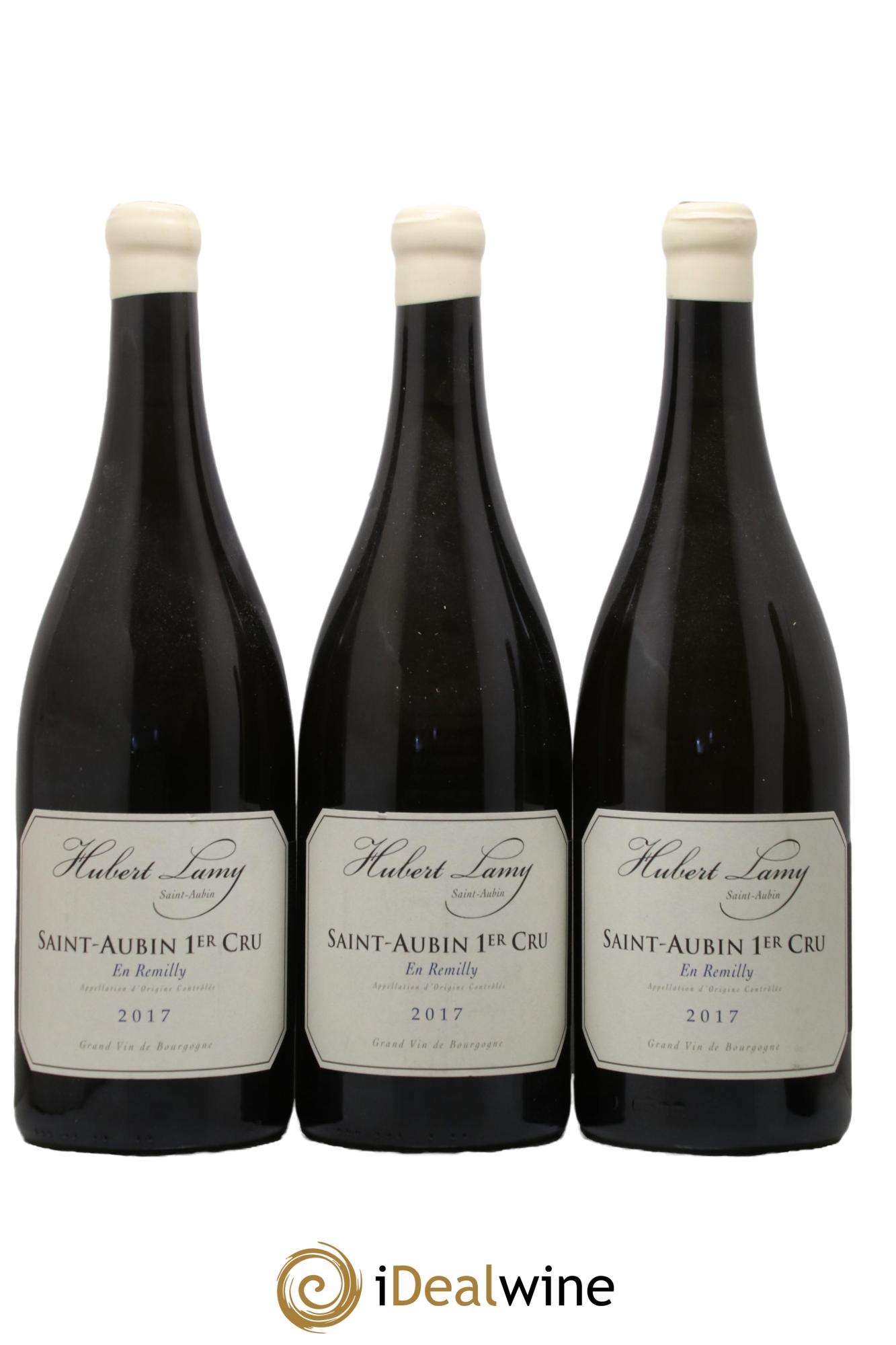 Saint-Aubin 1er Cru En Rémilly Hubert Lamy 2017 - Lot de 3 magnums - 0