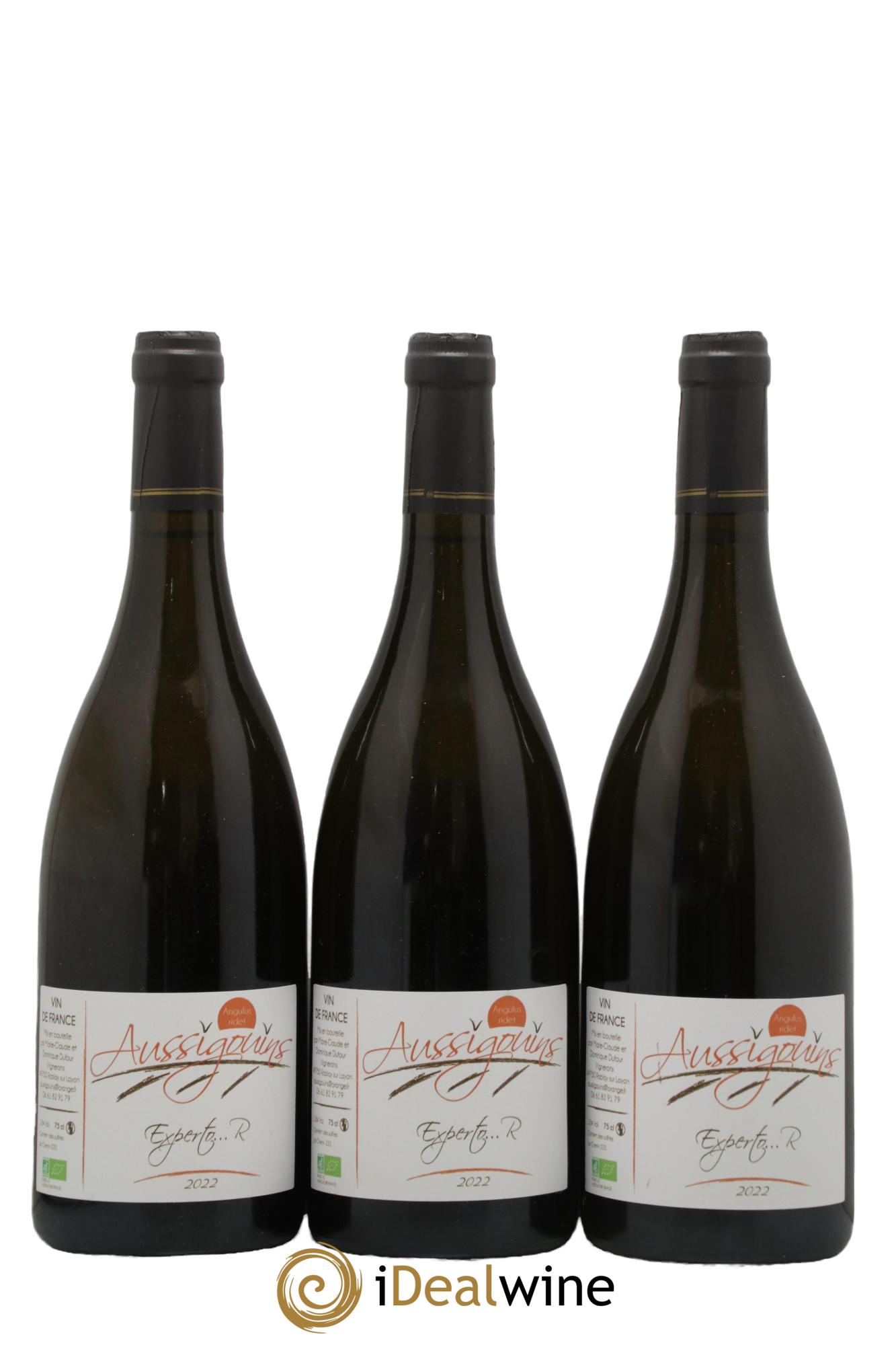 Vin de France Experto R Les Aussigouins Dominique Dufour 2022 - Lot de 3 bouteilles - 0