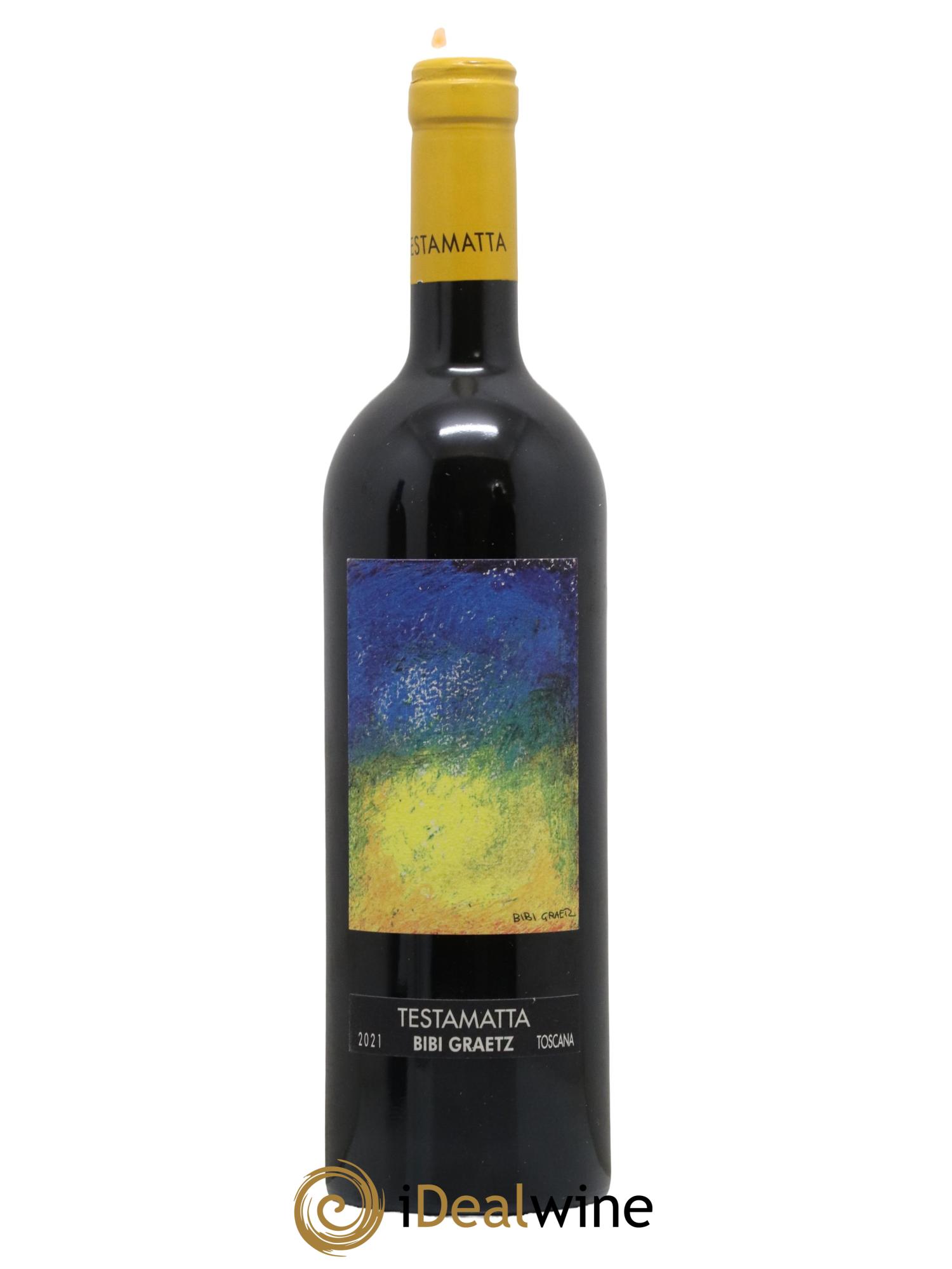 Toscana IGT Testamatta Bibi Graetz 2021 - Lot de 1 bouteille - 0