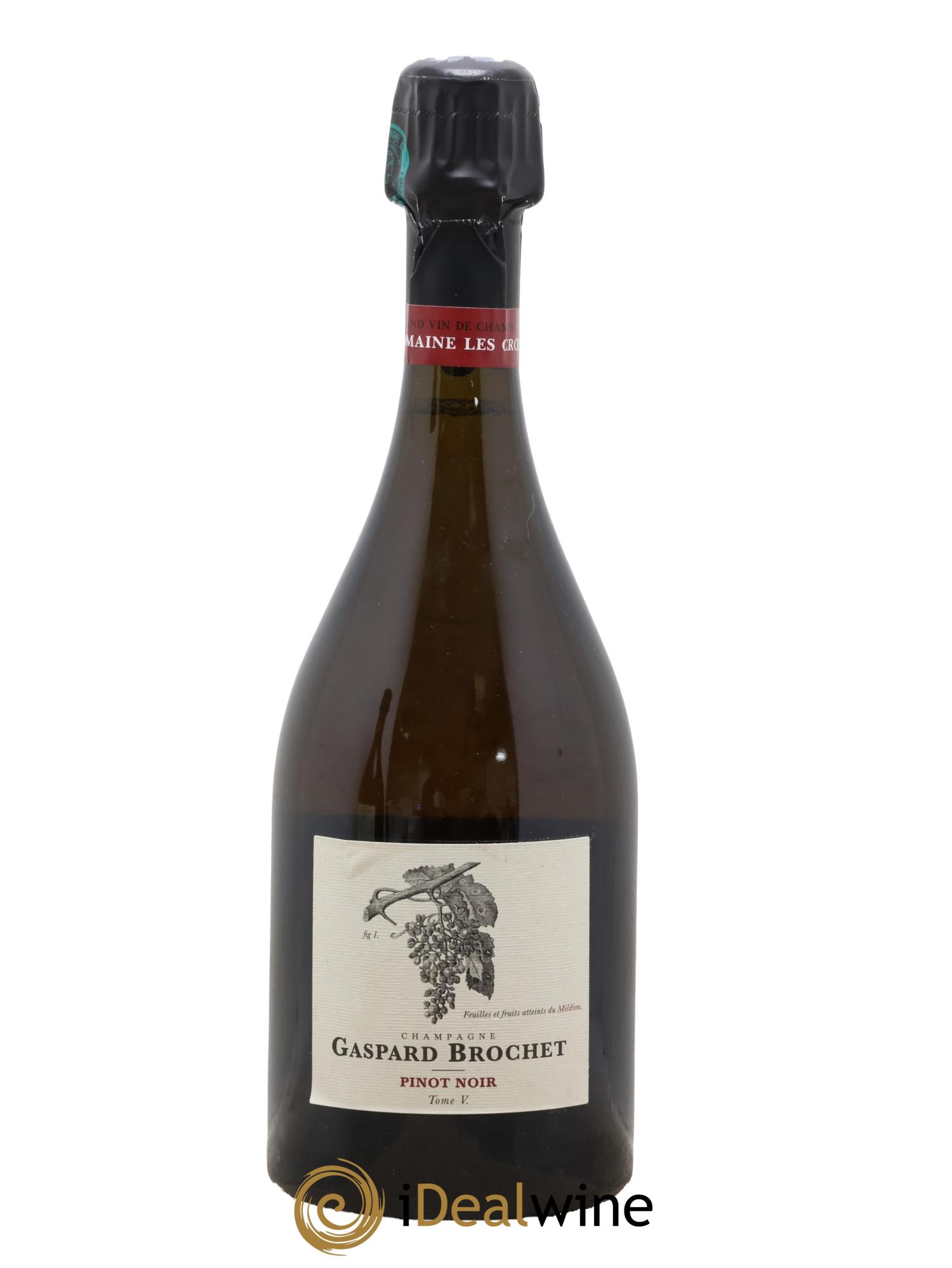 Pinot Noir Extra-Brut Tome V Gaspard Brochet 2021 - Lot de 1 bouteille - 0