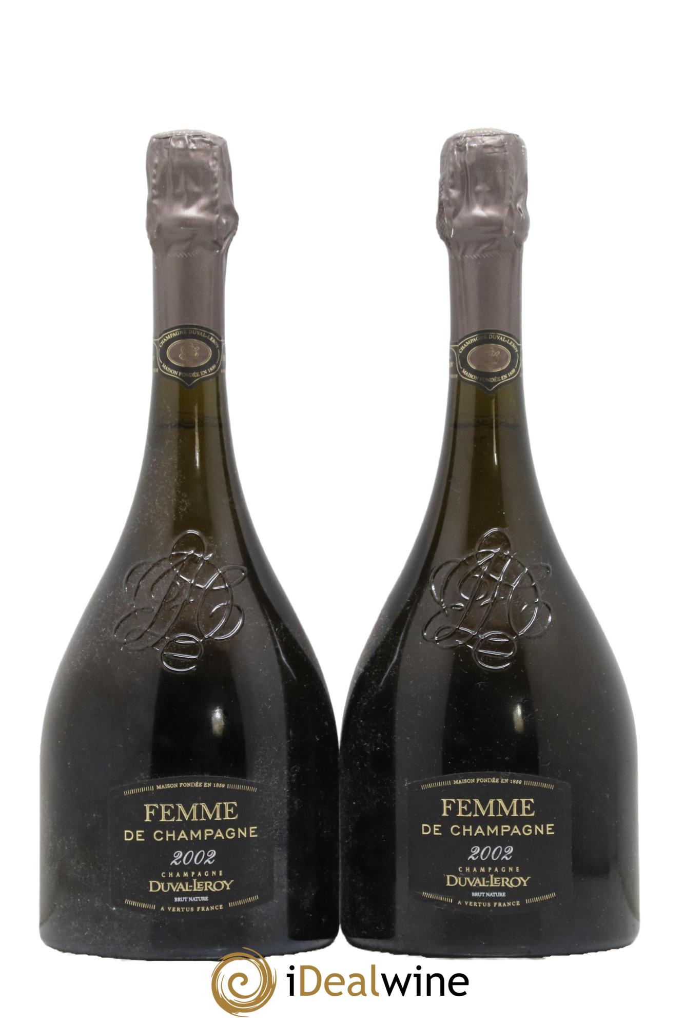Femme de Champagne Duval-Leroy 2002 - Lot de 2 bouteilles - 0