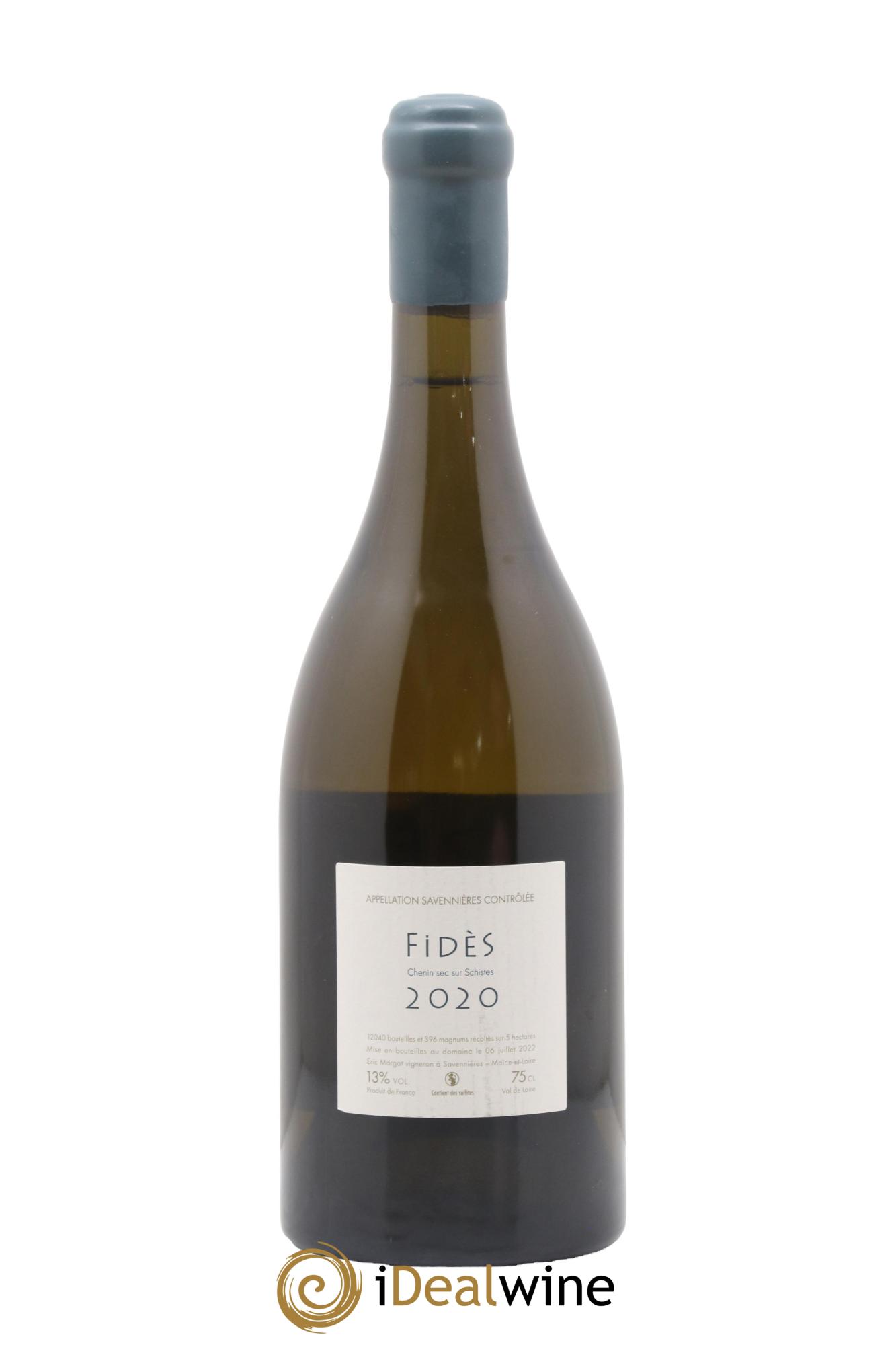 Savennières Fidès Eric Morgat 2020 - Lotto di 1 bottiglia - 1