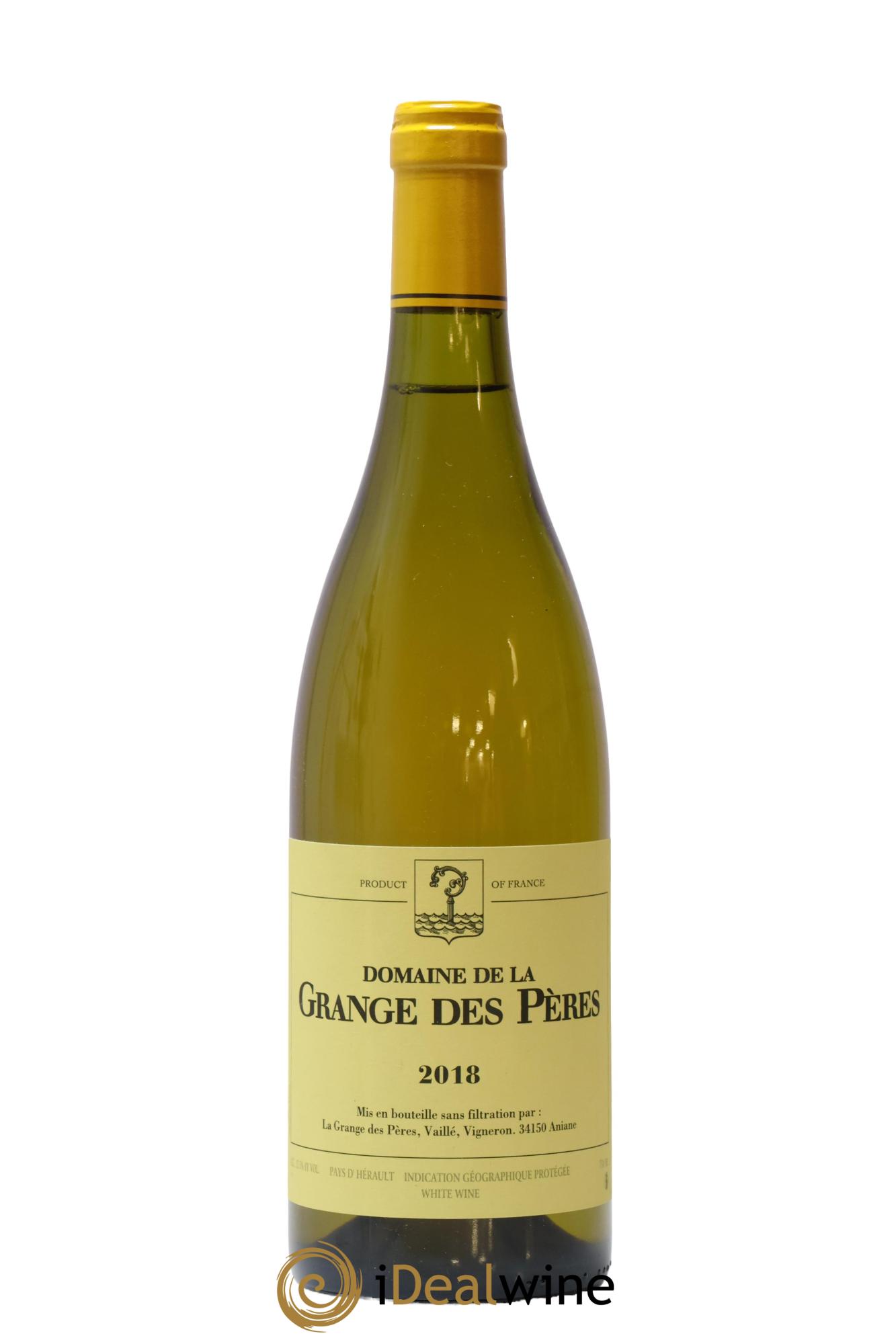 Pays d'Hérault Grange des Pères Laurent Vaillé 2018 - Lot de 1 bouteille - 0